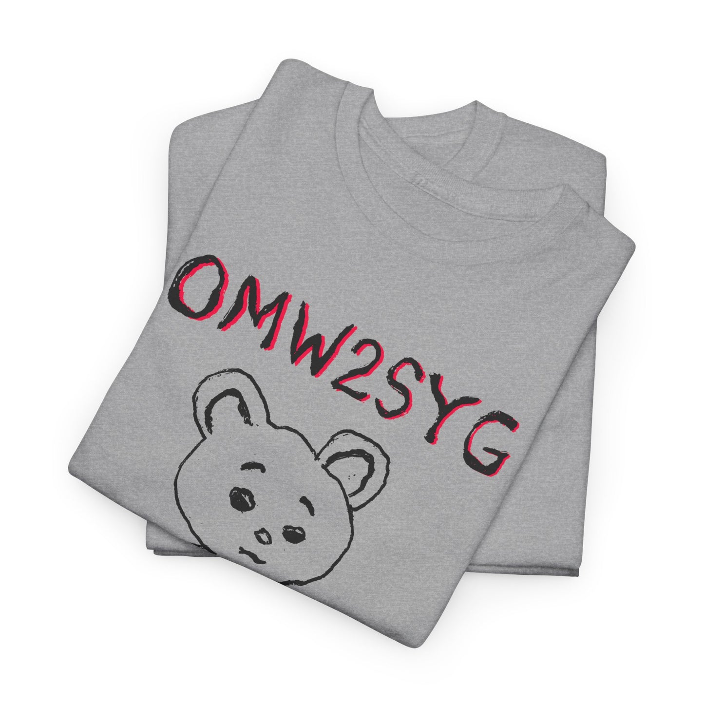 original drawing omw2syg on my way to steal your girl bunny riding tricycle tshirt