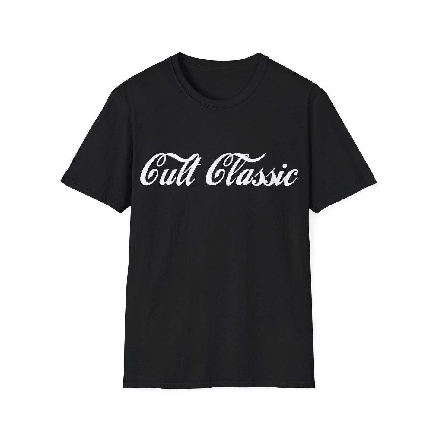 cult classic in coca cola font tshirt