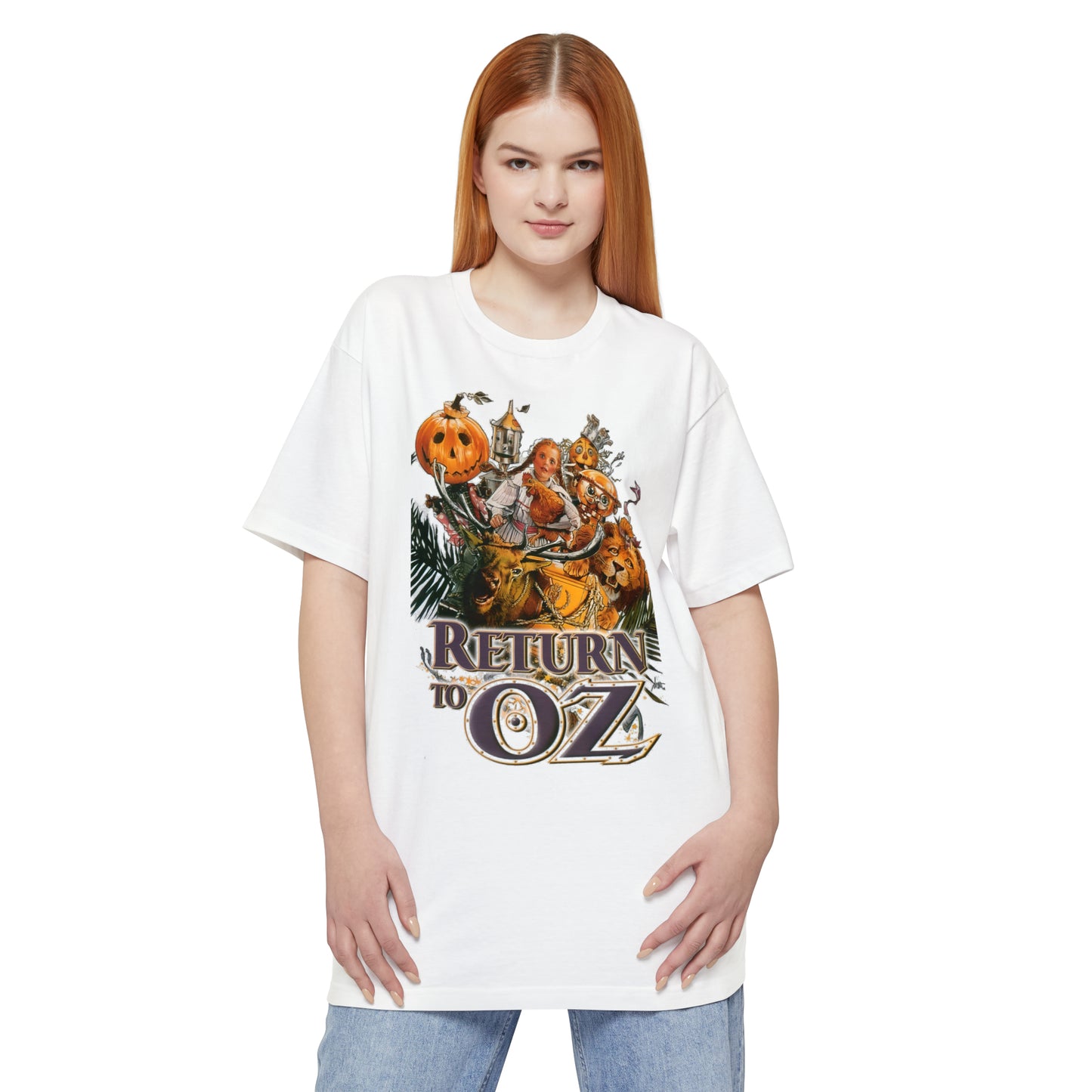 oversized return to oz unisex tall beefy tshirt