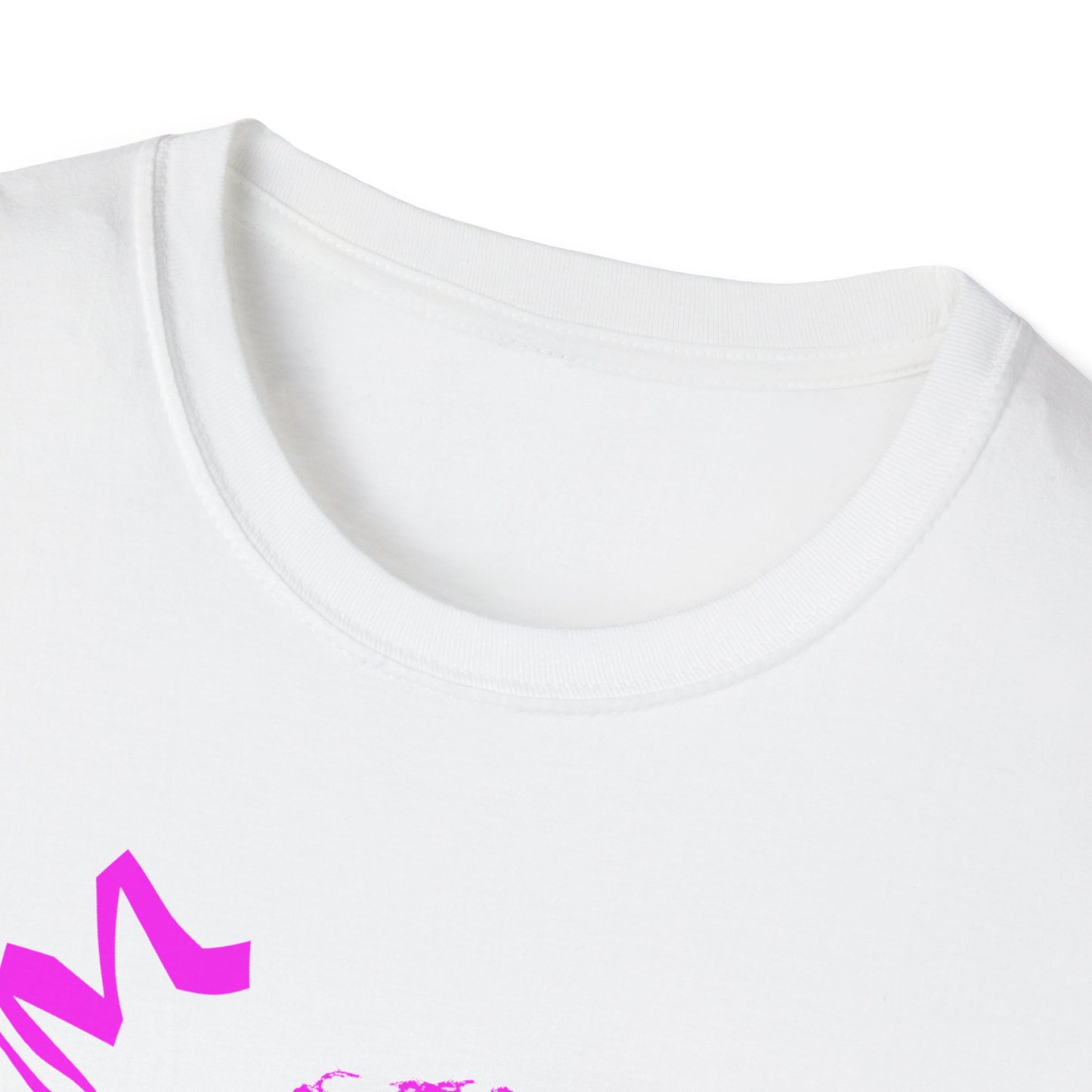 wild man fischer pink stencil tshirt