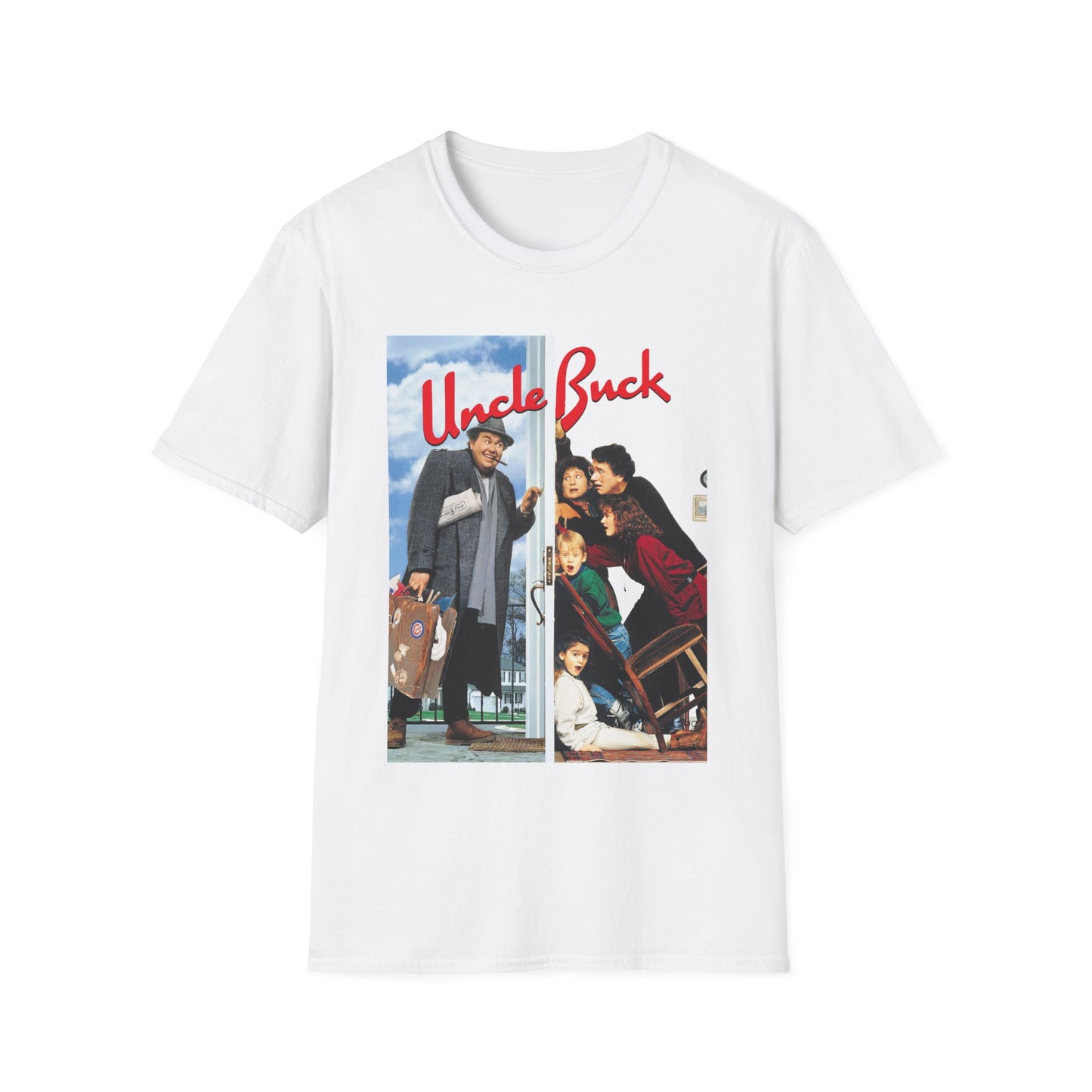 uncle buck 1989 movie poster tshirt