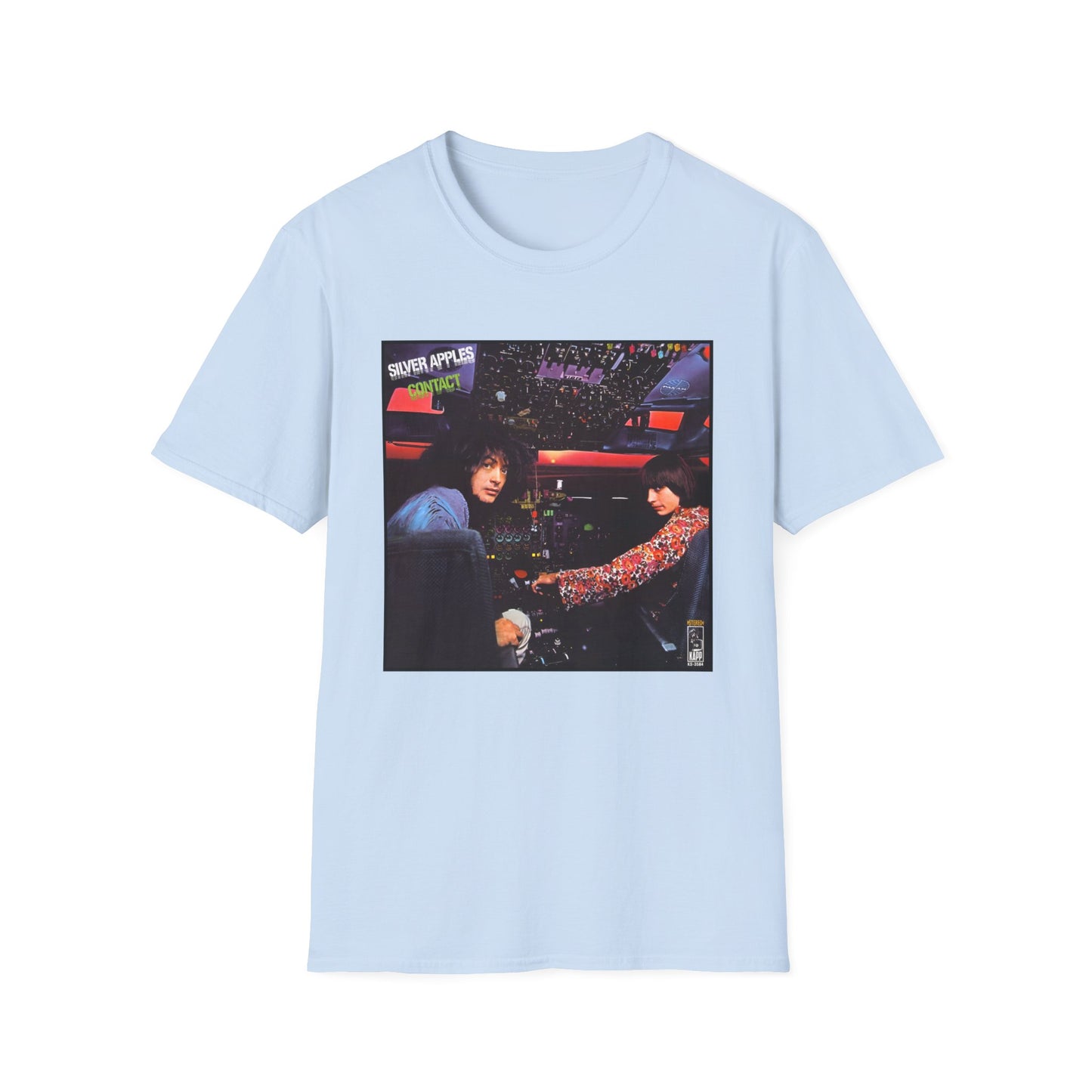 silver apples 1969 album contact tshirt