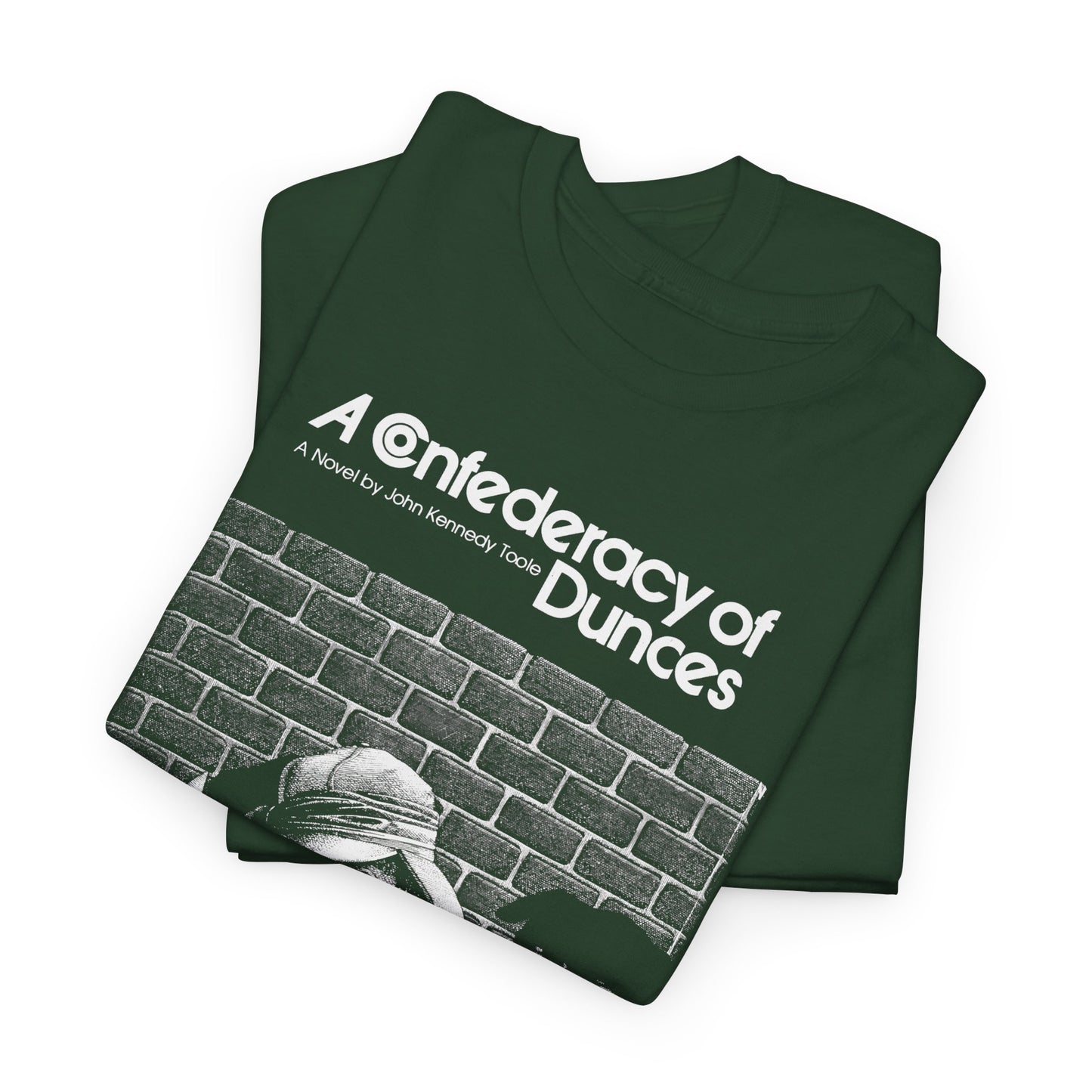 a confederacy of dunces john kennedy toole book cover tshirt