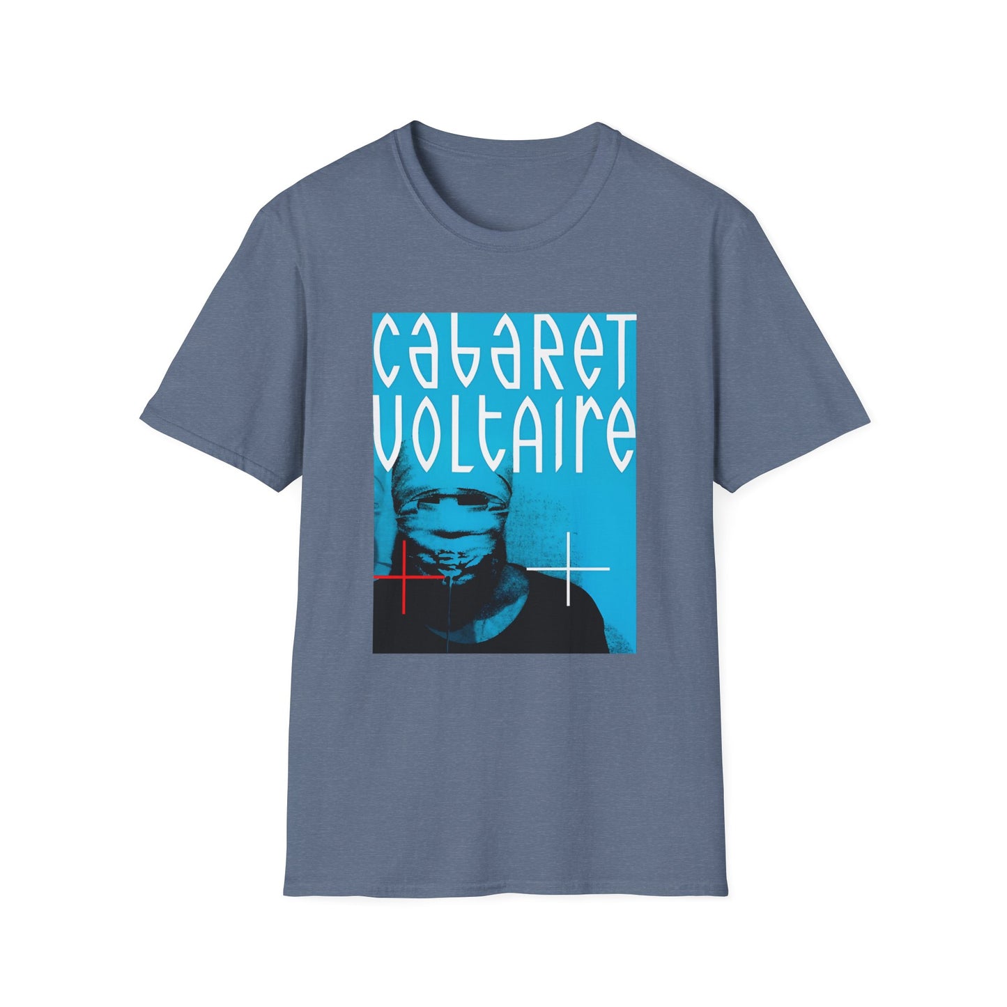 cabaret voltaire 1984 album micro phonies blue tshirt