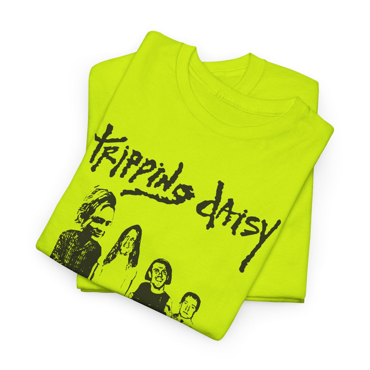 vintage 90s tripping daisy custom reproduction tshirt
