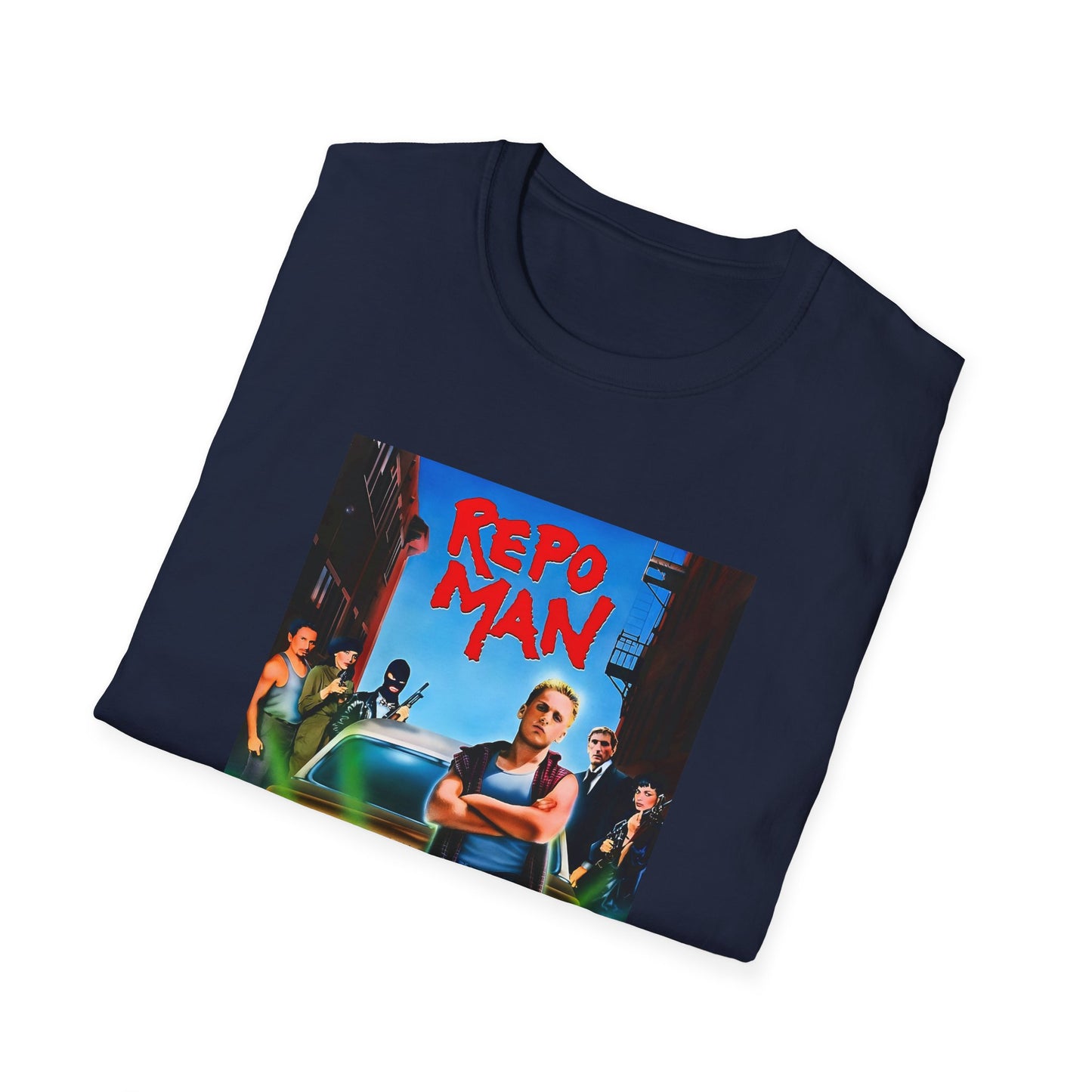1984 repo man movie poster tshirt