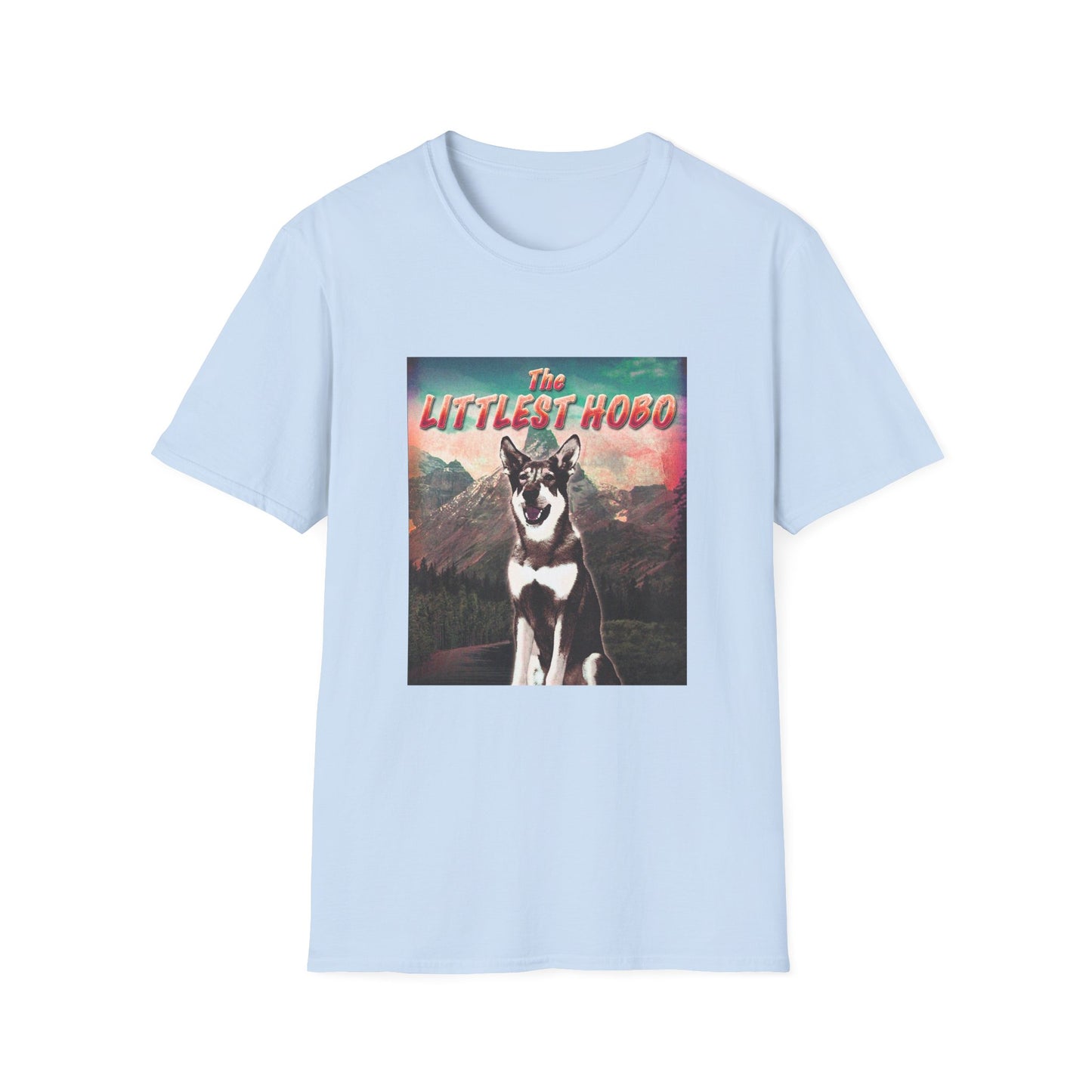 the littlest hobo canadian tv show vintage style tshirt