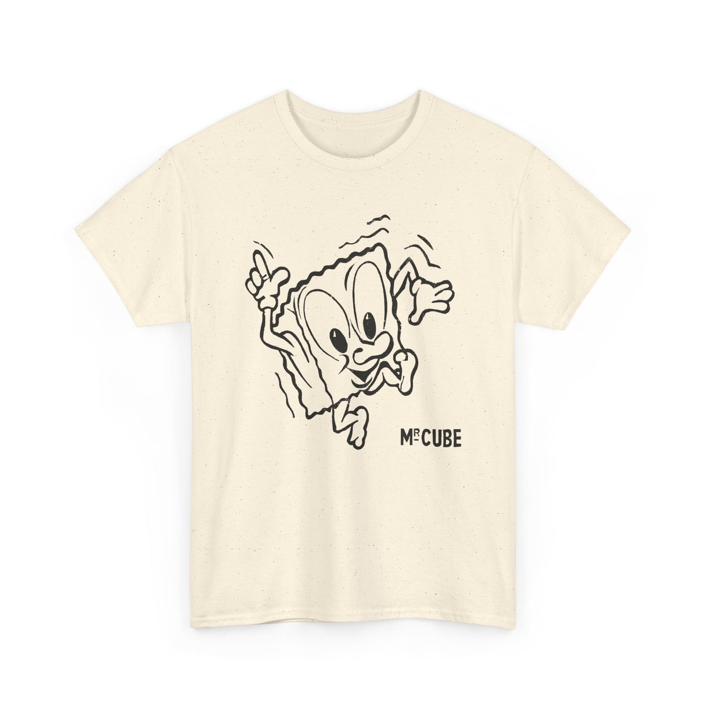 1950s tate & lyle granulated sugar mascot mr cube tshirt