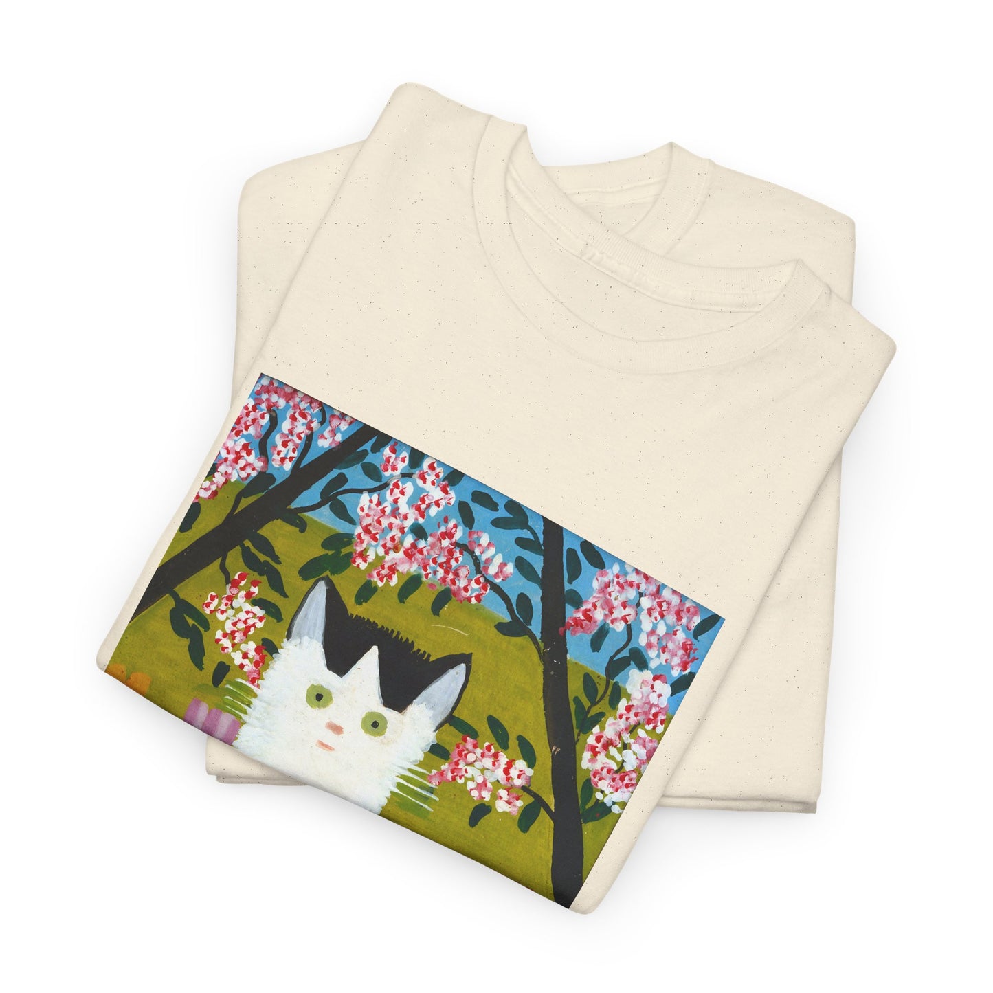 maud lewis nova scotia canadian folk artist white and black cat 2 tshirt