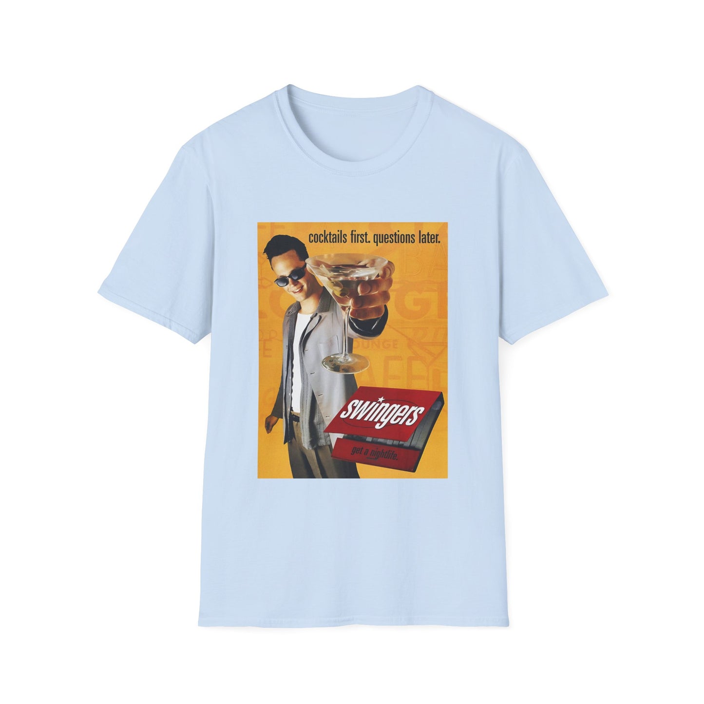 swingers 1996 comedy classic movie alternate poster tshirt