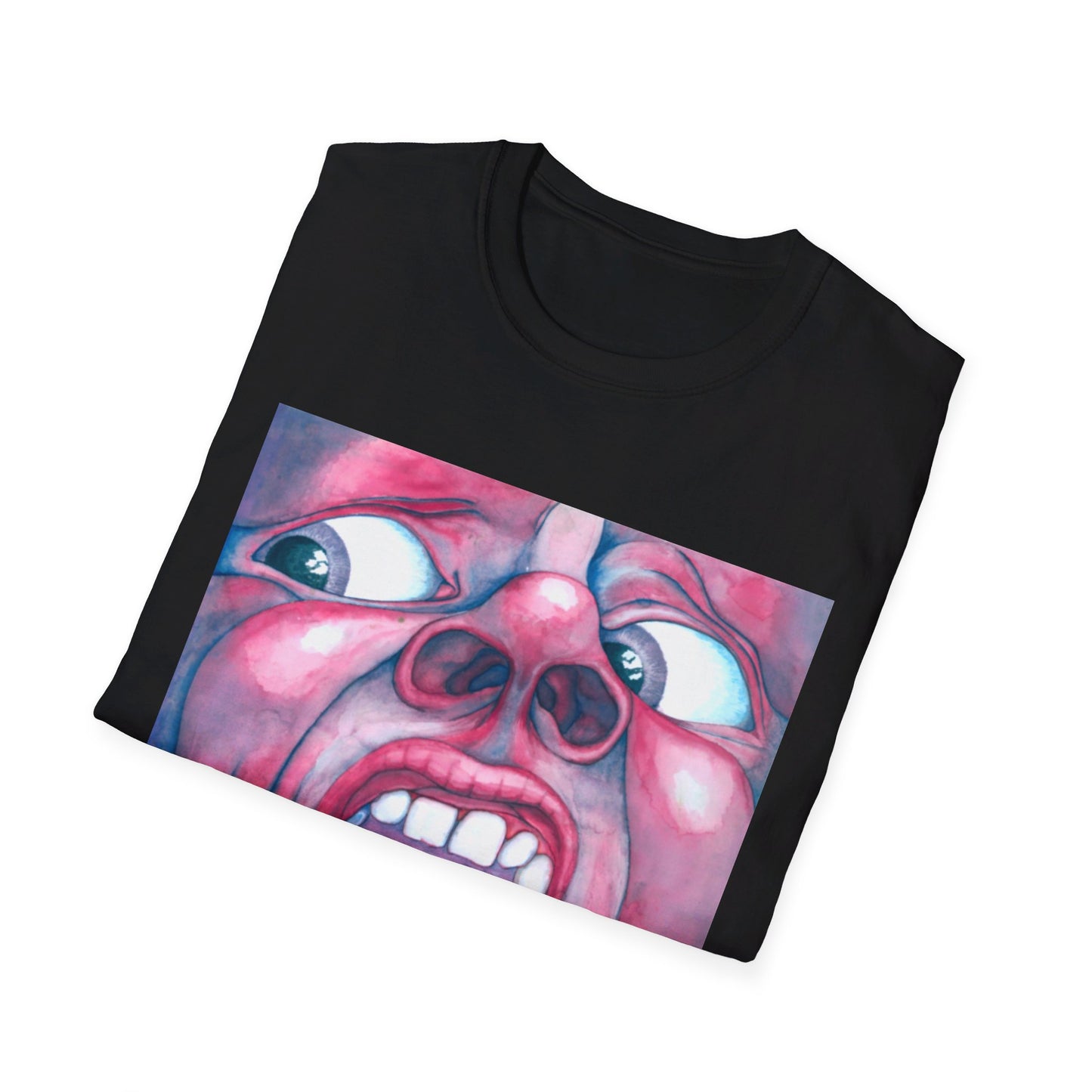 king crimson in the court of the crimson king 1969 album cover tshirt