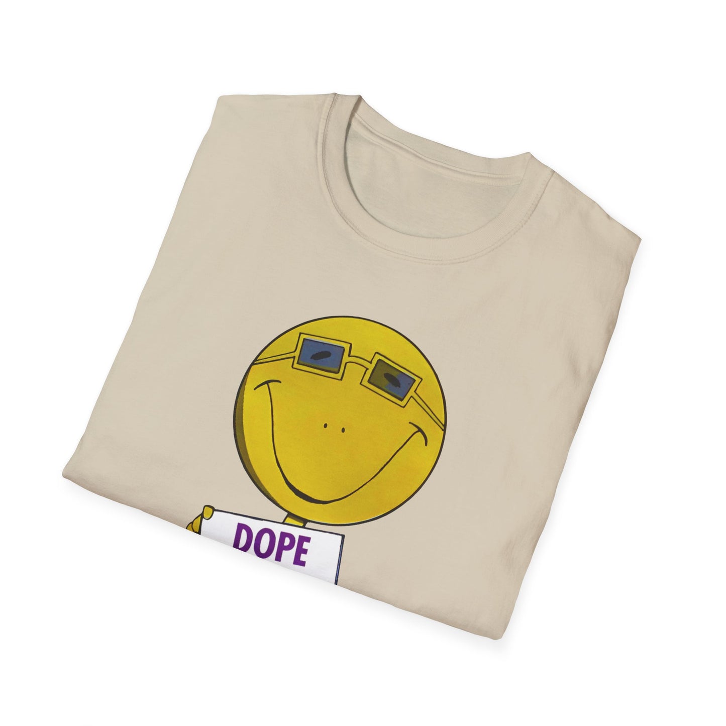 1960s/70s anti-drug poster tshirt "dope is dumb" by smartset smarteen s.o.s tshirt