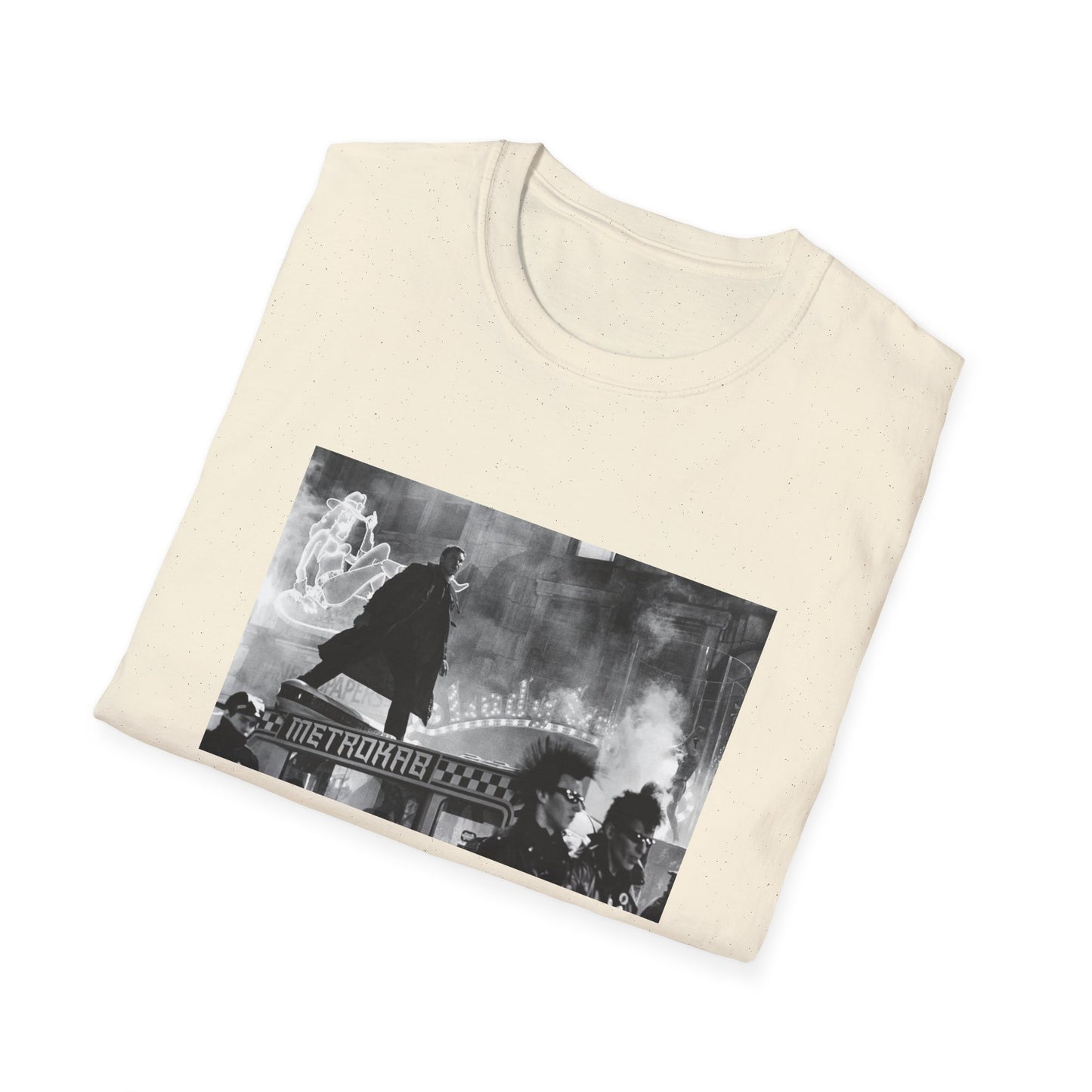 1982 movie blade runner deckard's on a metrokab tshirt