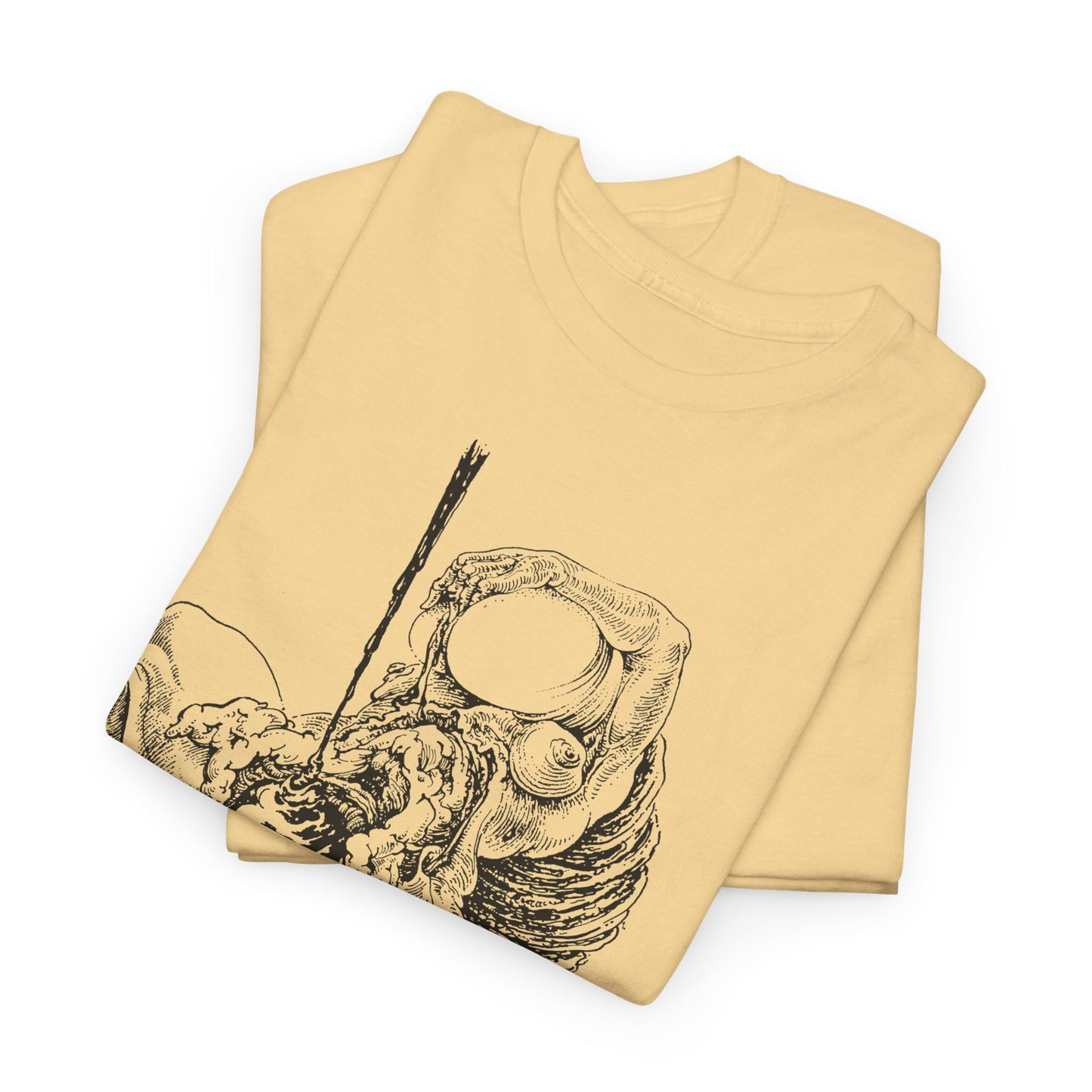 sibylle ruppert drawing from 1975 german avant garde journal tshirt