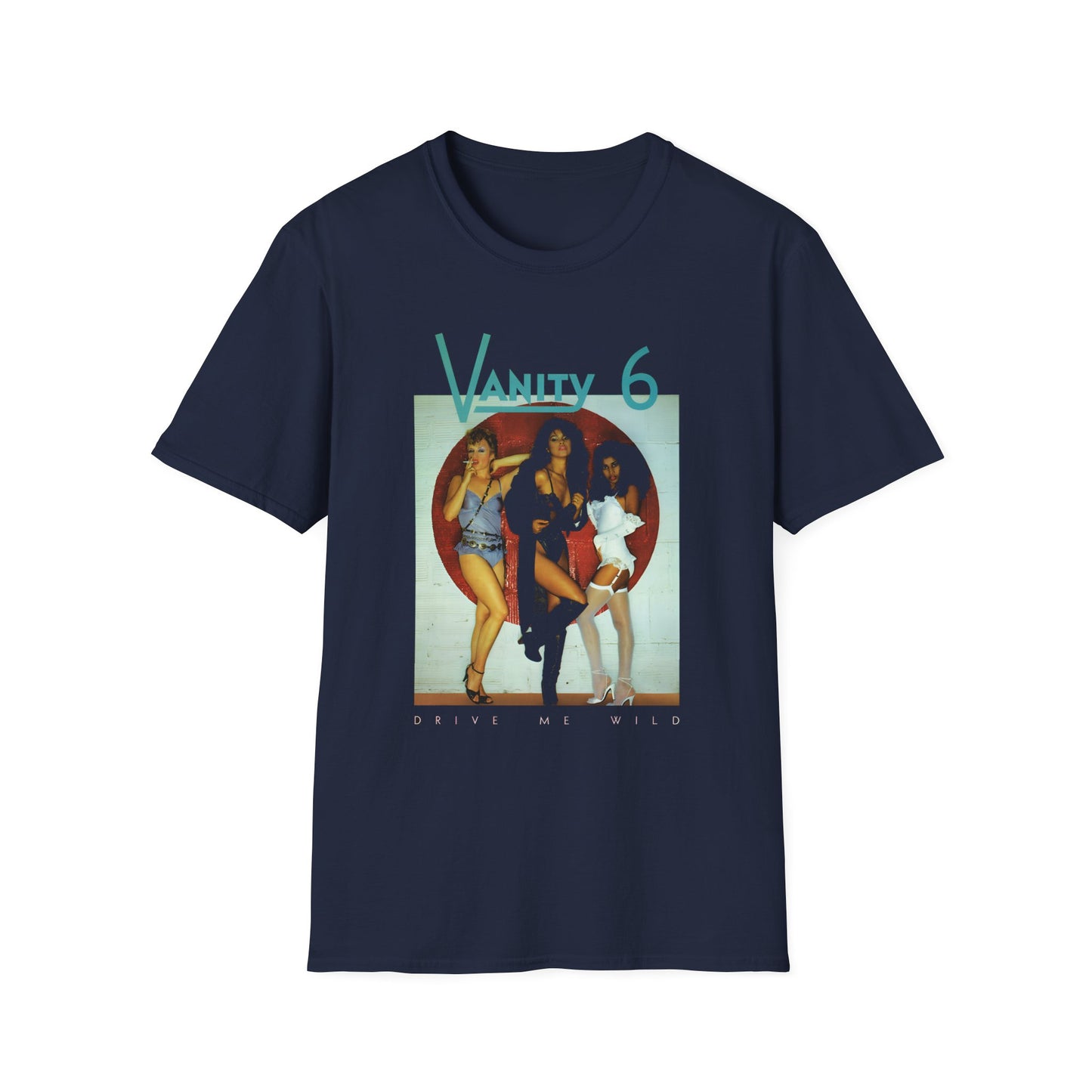 vanity 6 poster black tshirt
