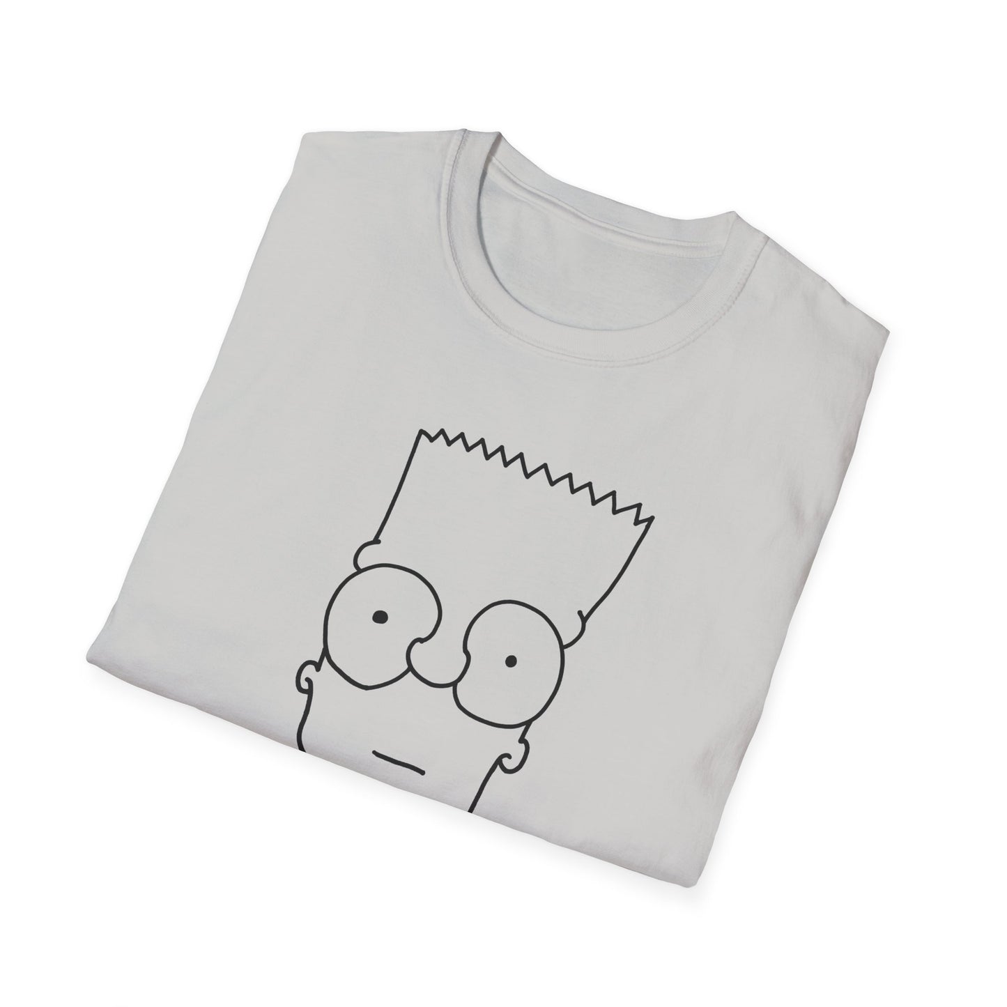 bart simpson who the hell are you original drawing tshirt
