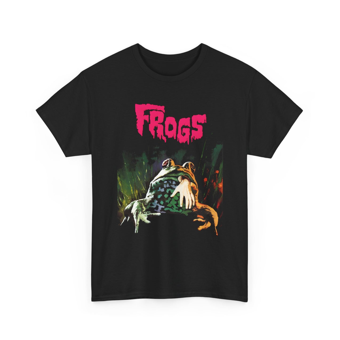 1972 eco horror film frogs movie poster 1 edit tshirt