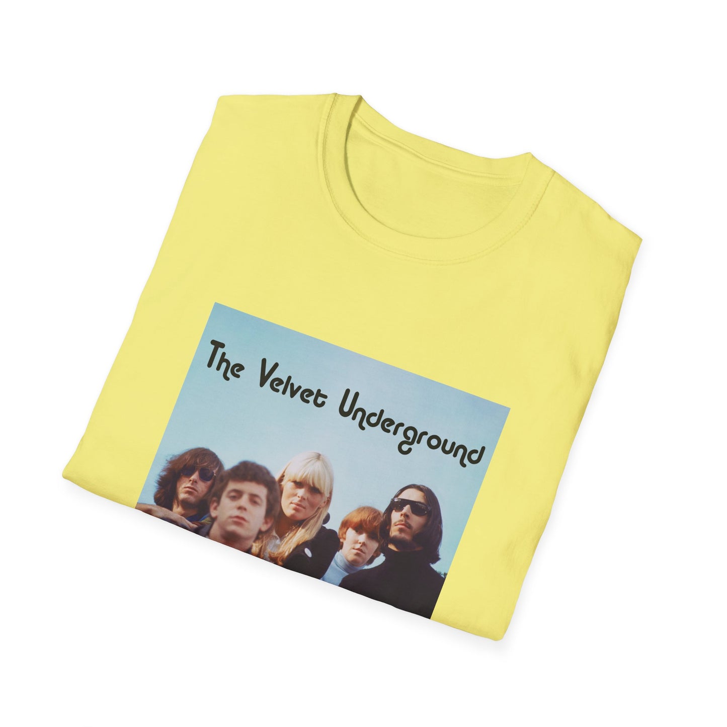 the velvet underground band photo in colour tshirt
