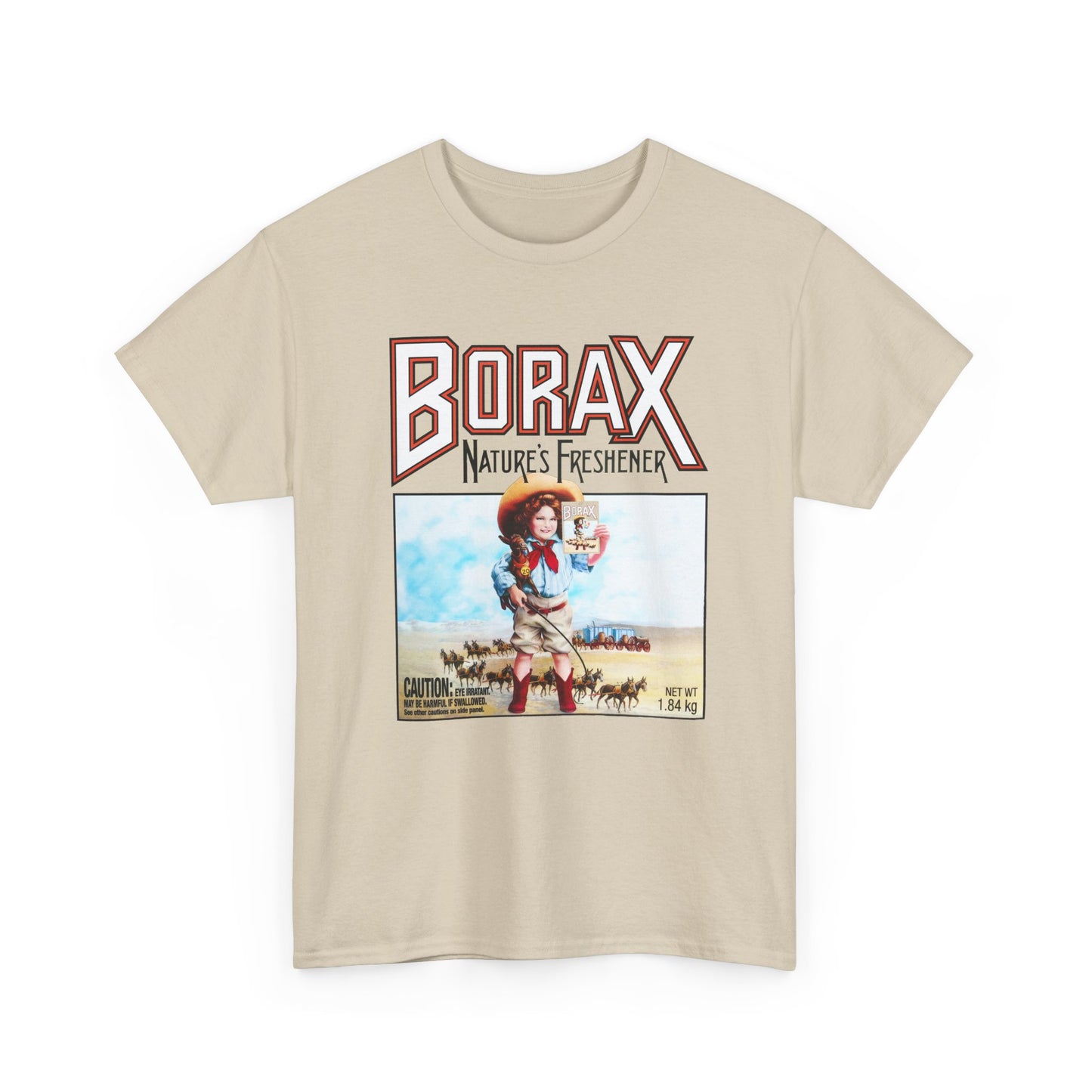 borax nature''s freshener 20 mule team detergent classic logo tshirt