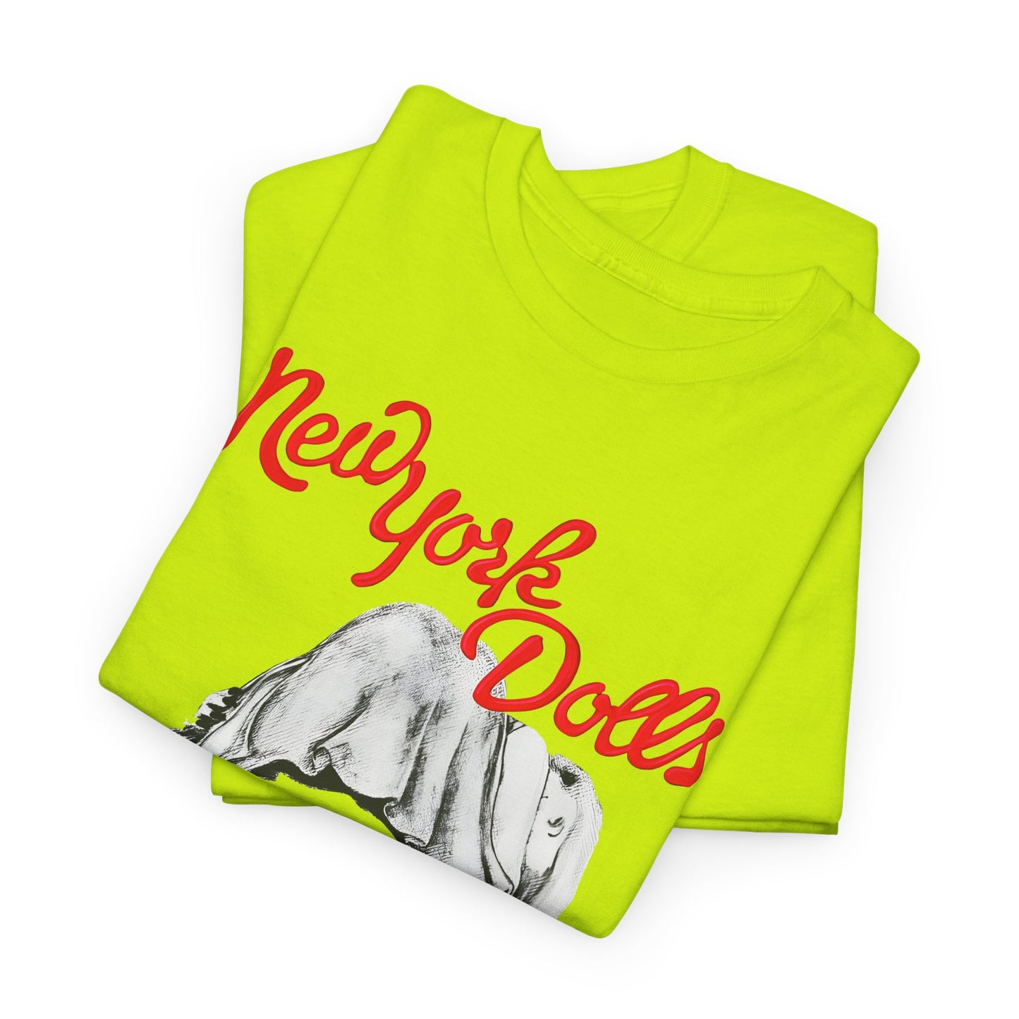 vintage new york dolls reproduction tshirt