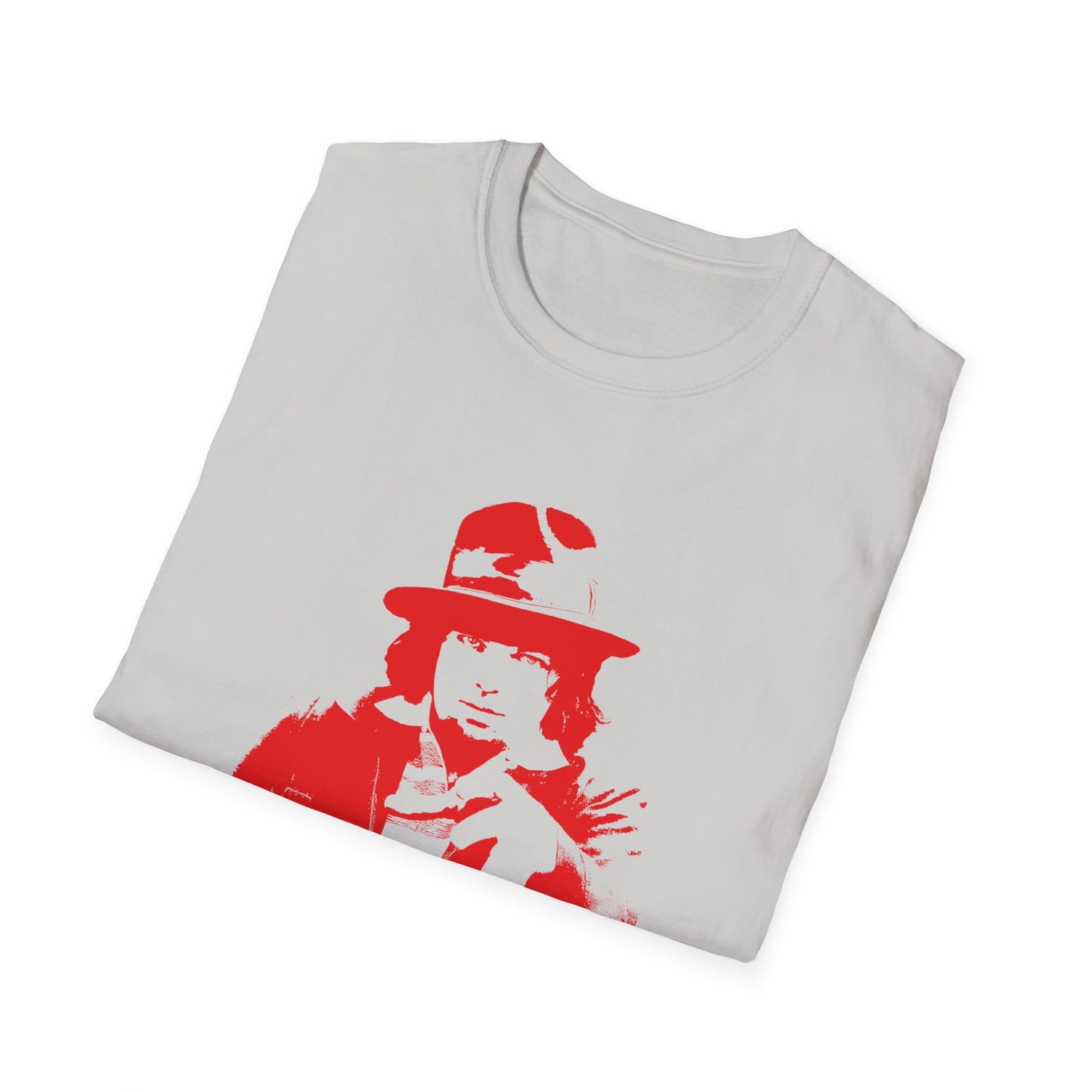captain beefheart without the trout mask red stencil tshirt