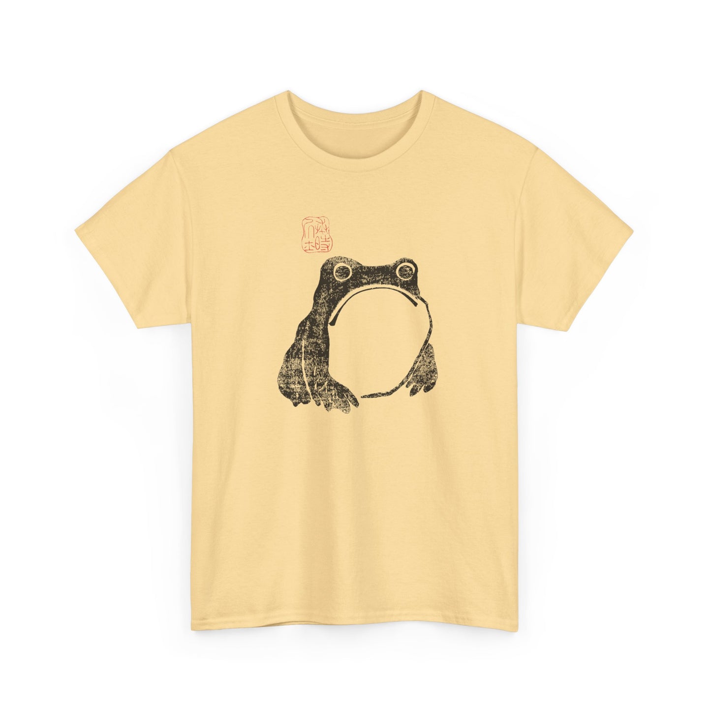 1814 woodblock frog by matsumoto hoji reproduction tshirt