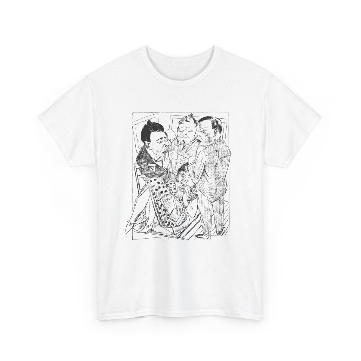 1922 max beckman lithograph  the dissappointed II tshirt