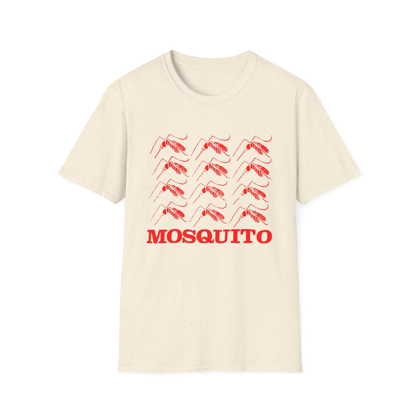 mosquito reproduction red design tshirt