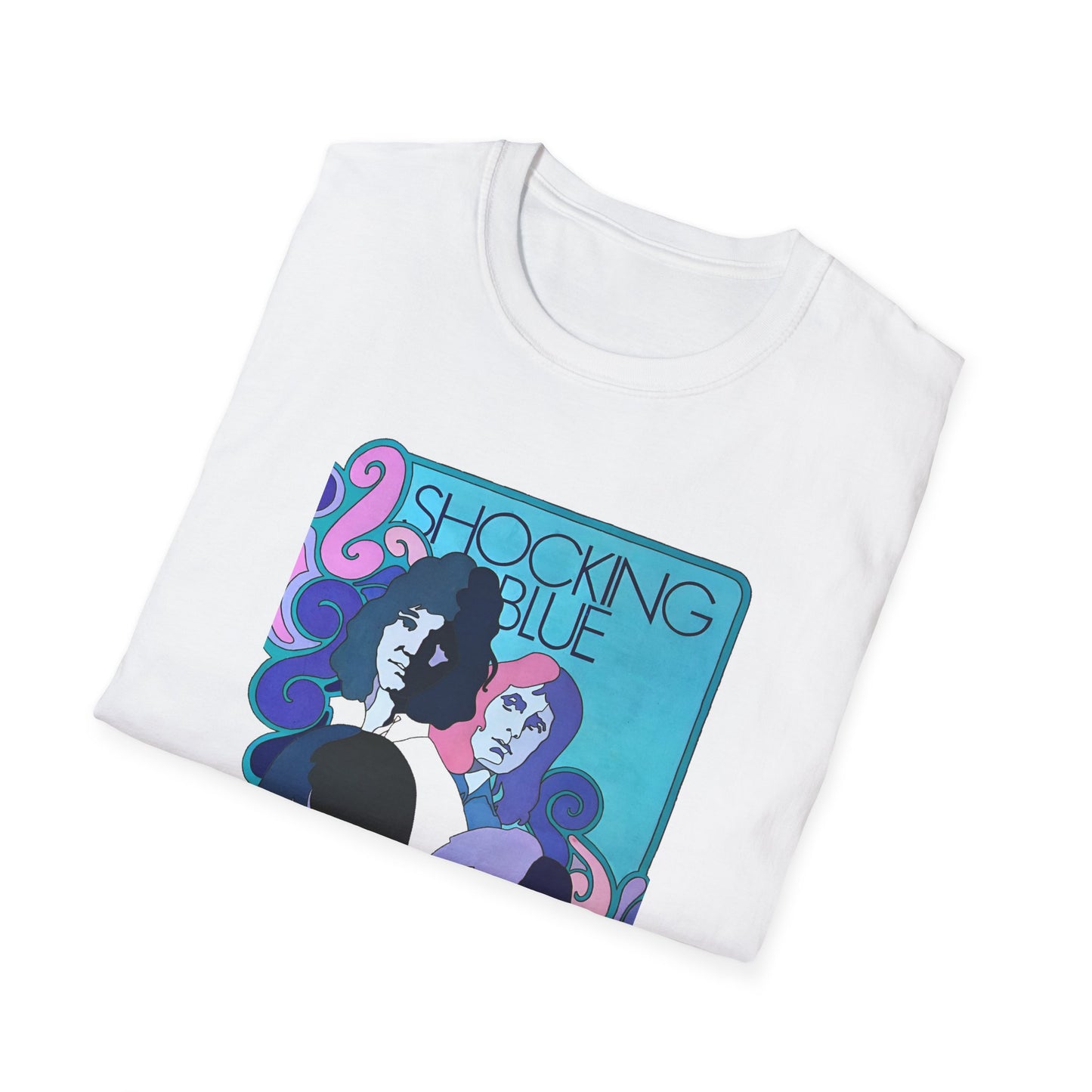 1960s dutch band shocking blue poster tshirt