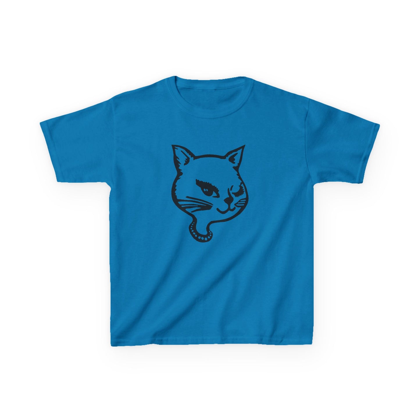1990s winking cat YOUTH SIZE tshirt