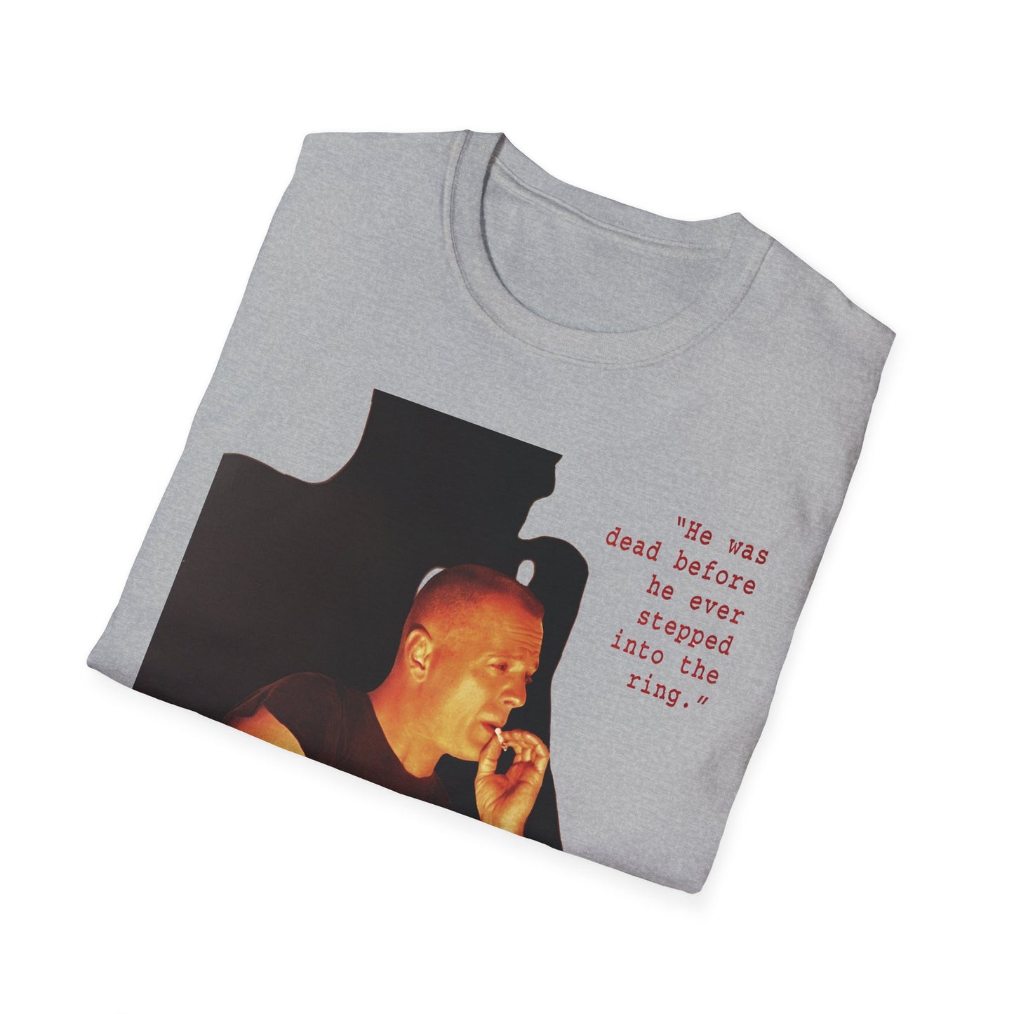 bruce willis pulp fiction the boxer tshirt