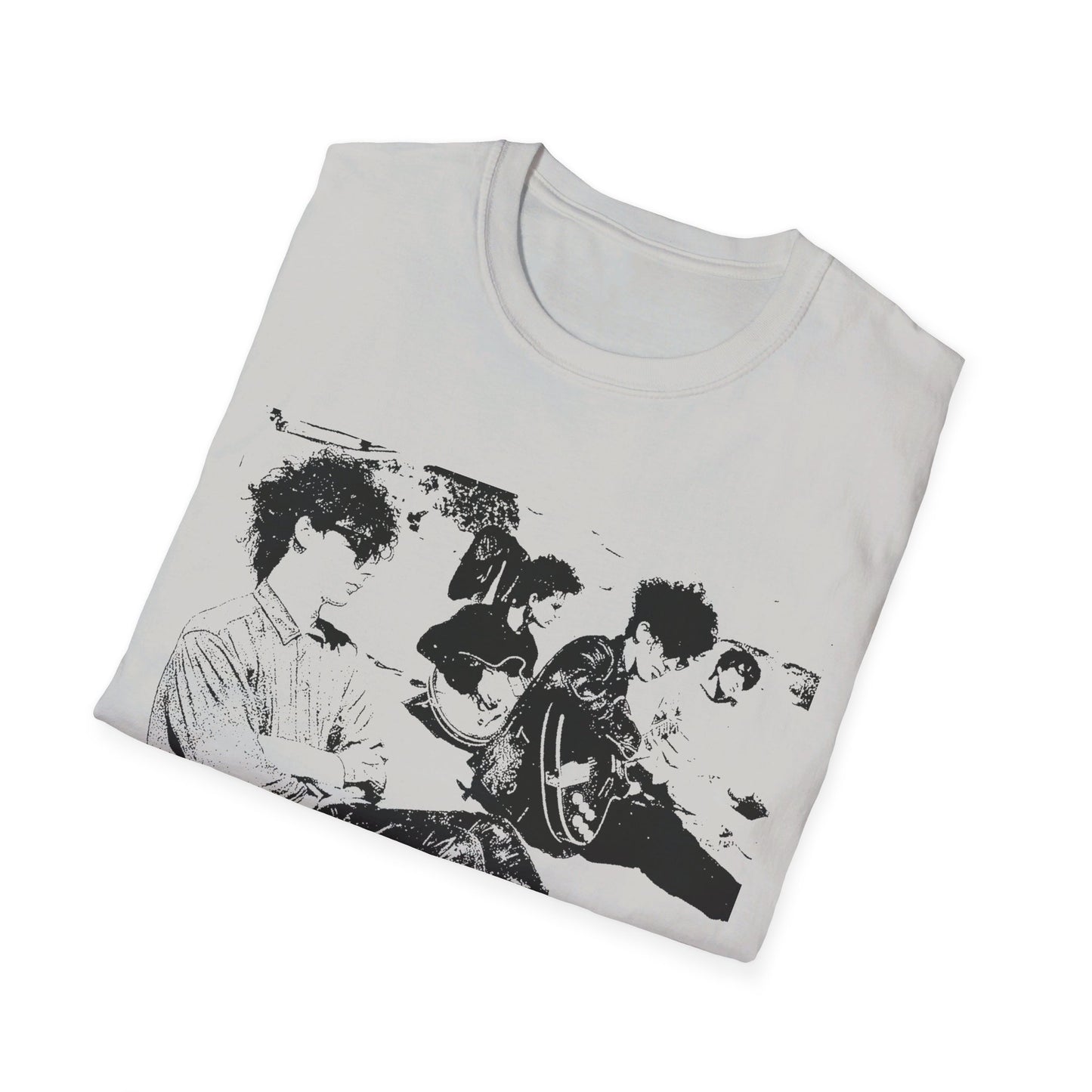 jesus and mary chain stencil design tshirt