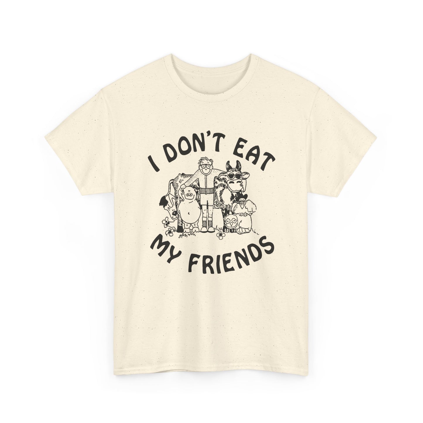 vintage i don't eat my friends as worn by elvira mistress of the dark reproduction tshirt