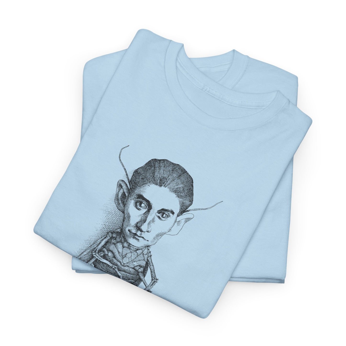 1970s drawing of franz kafka by rogelio naranjo tshirt
