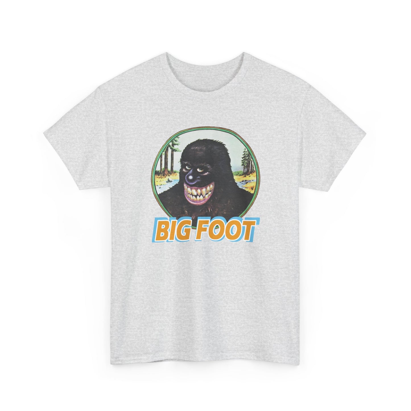 1970s bigfoot vintage graphic custom reproduction tshirt