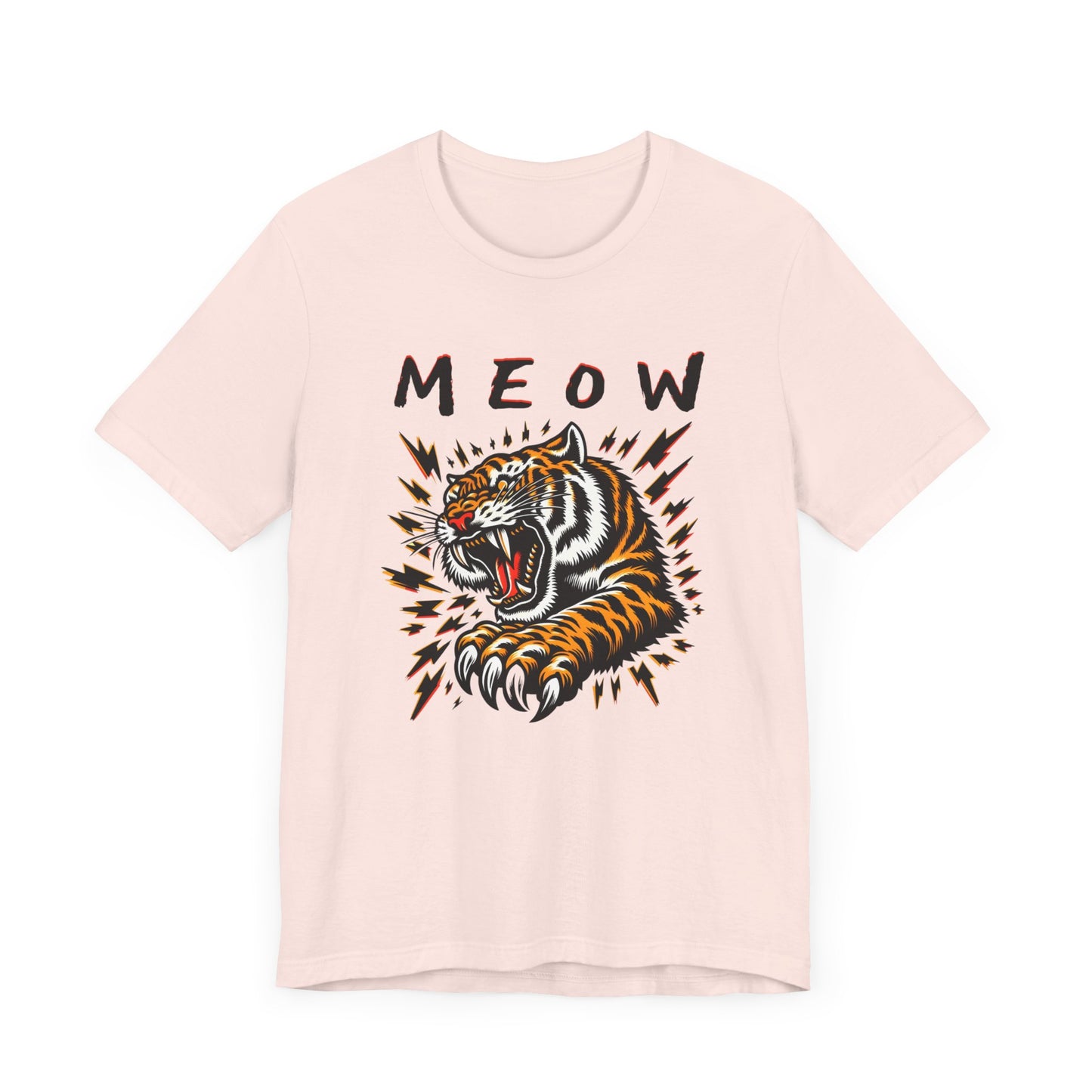 raging tiger meow tshirt