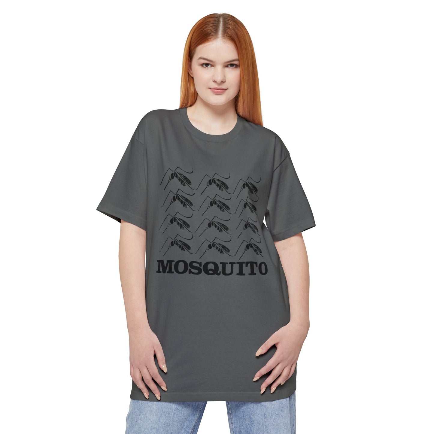 oversized mosquito reproduction unisex tall beefy tshirt