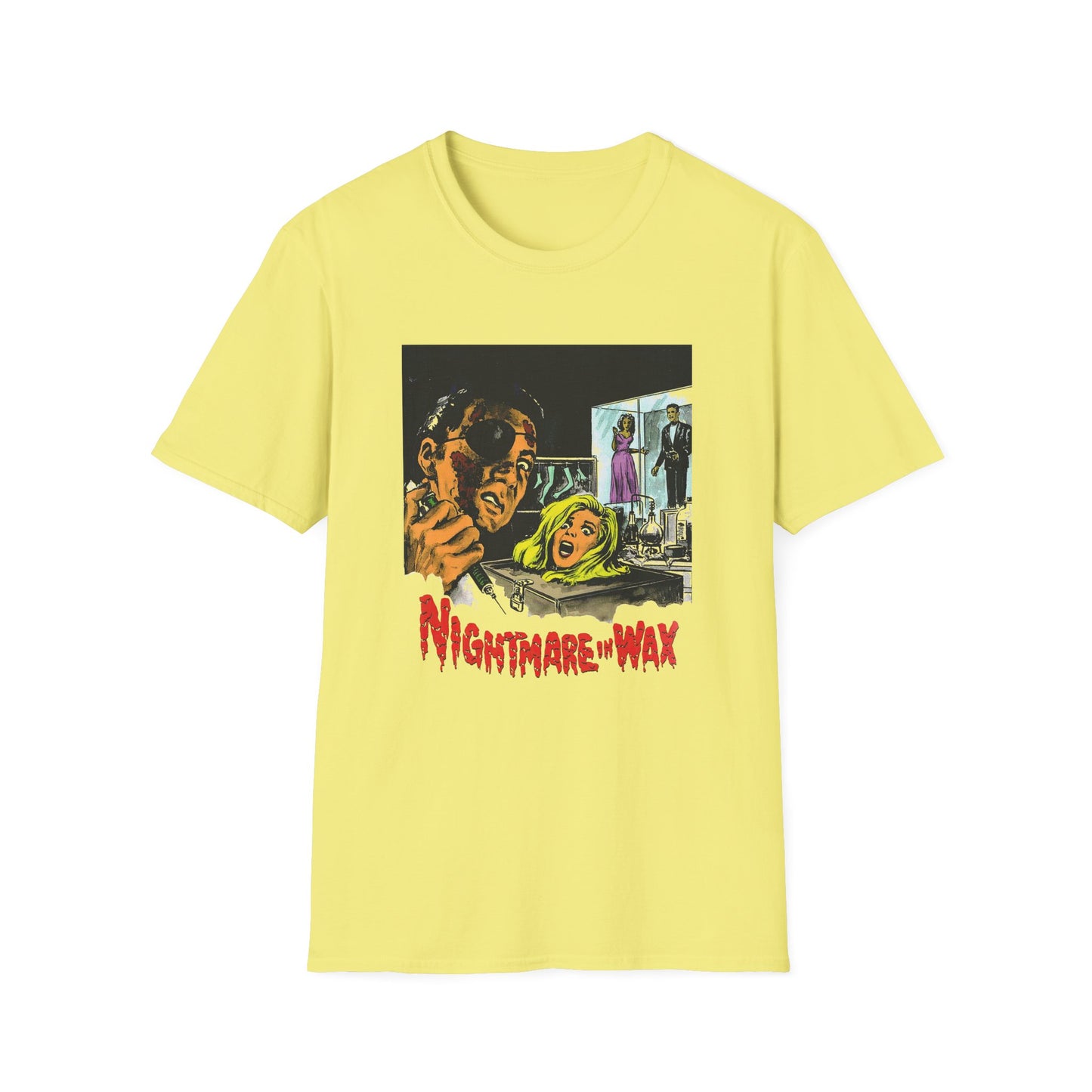 1969 movie poster nightmare in wax tshirt