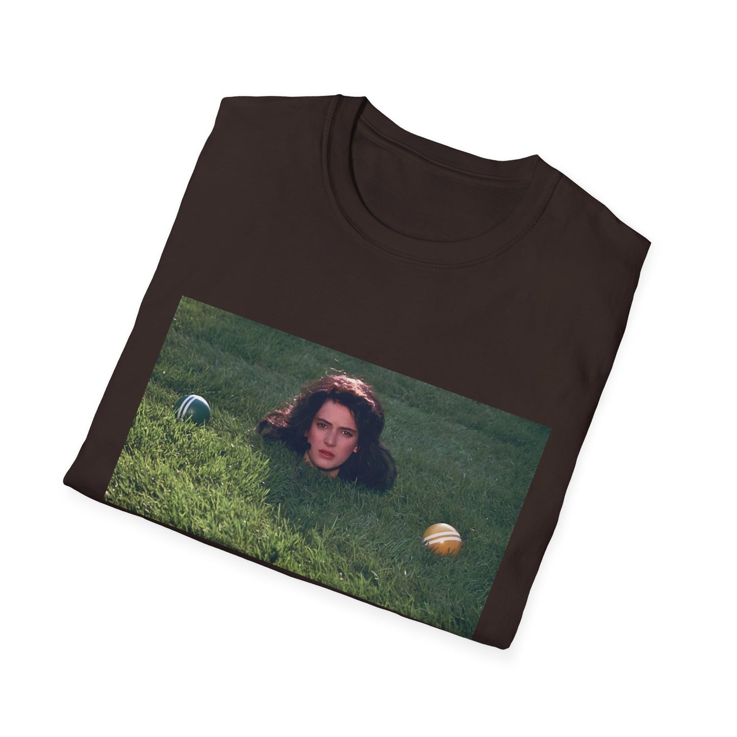 1989 movie "heathers" veronica's head in the grass tshirt