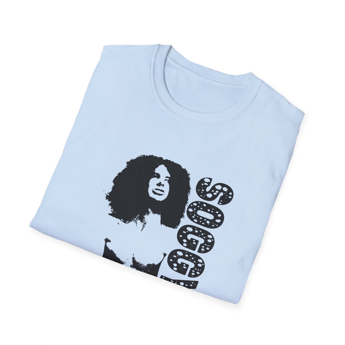 1980s french hard rock band soggy fan art tshirt