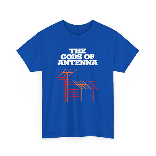 1976 the gods of antenna by bruce herschensohn book cover tshirt