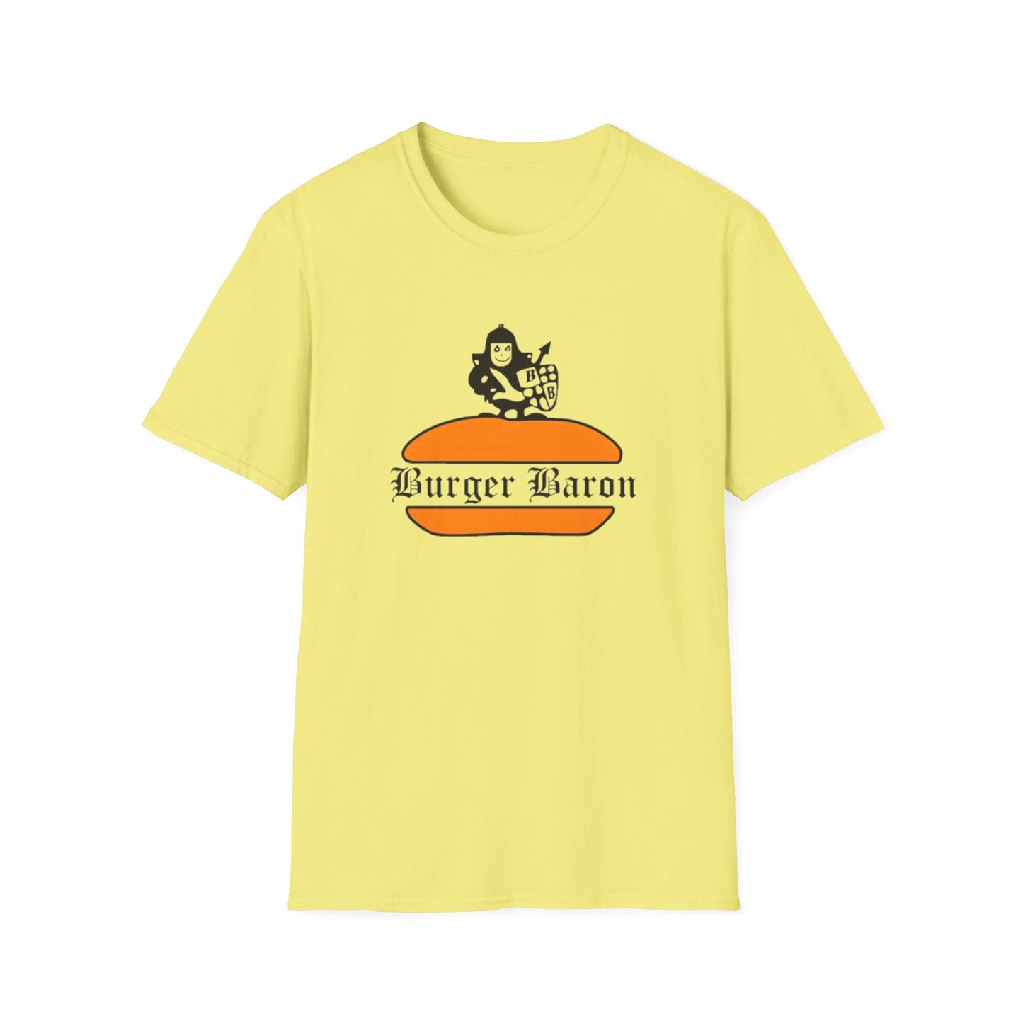 burger baron alternate logo tshirt