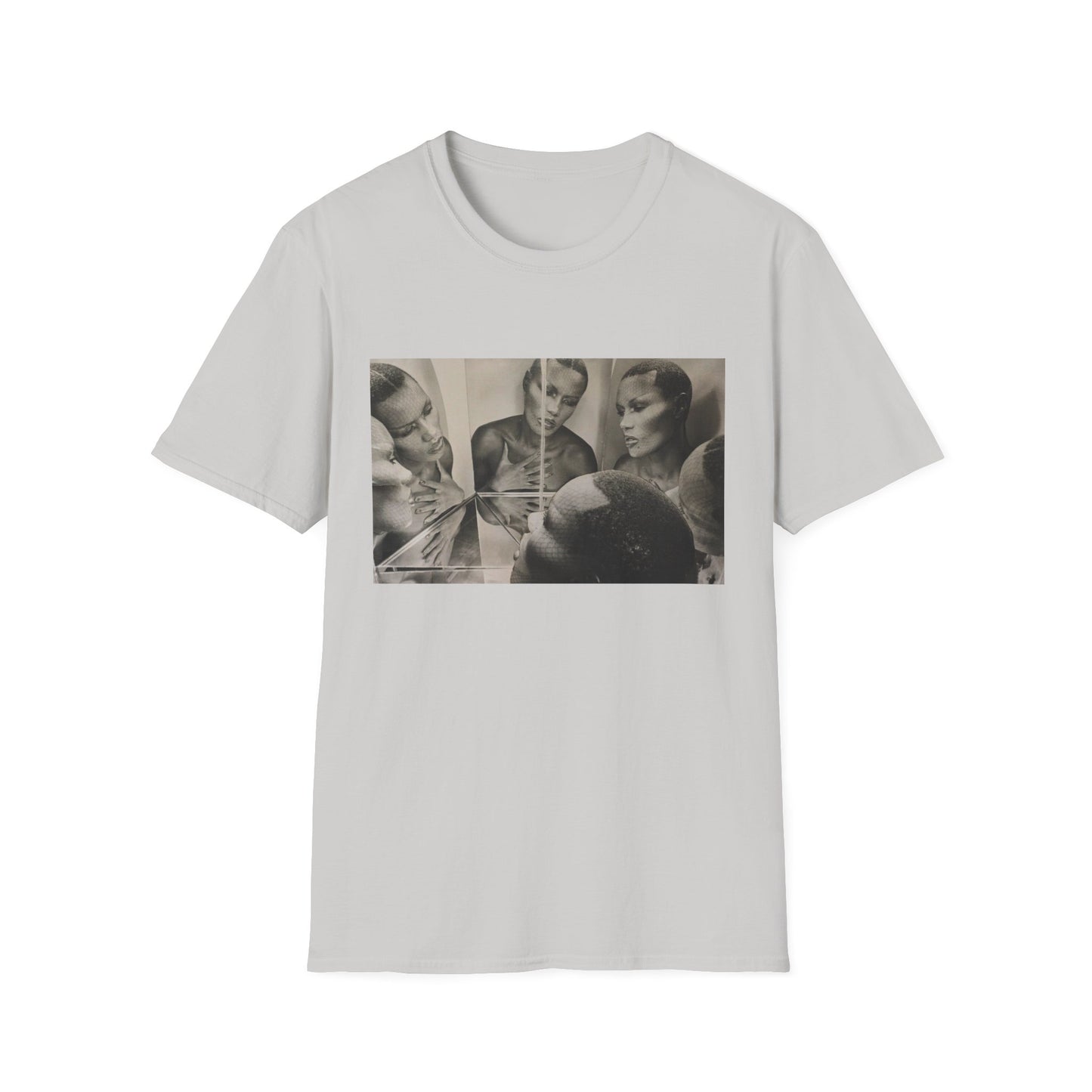 grace jones mirror gatefold for 1979 album muse tshirt