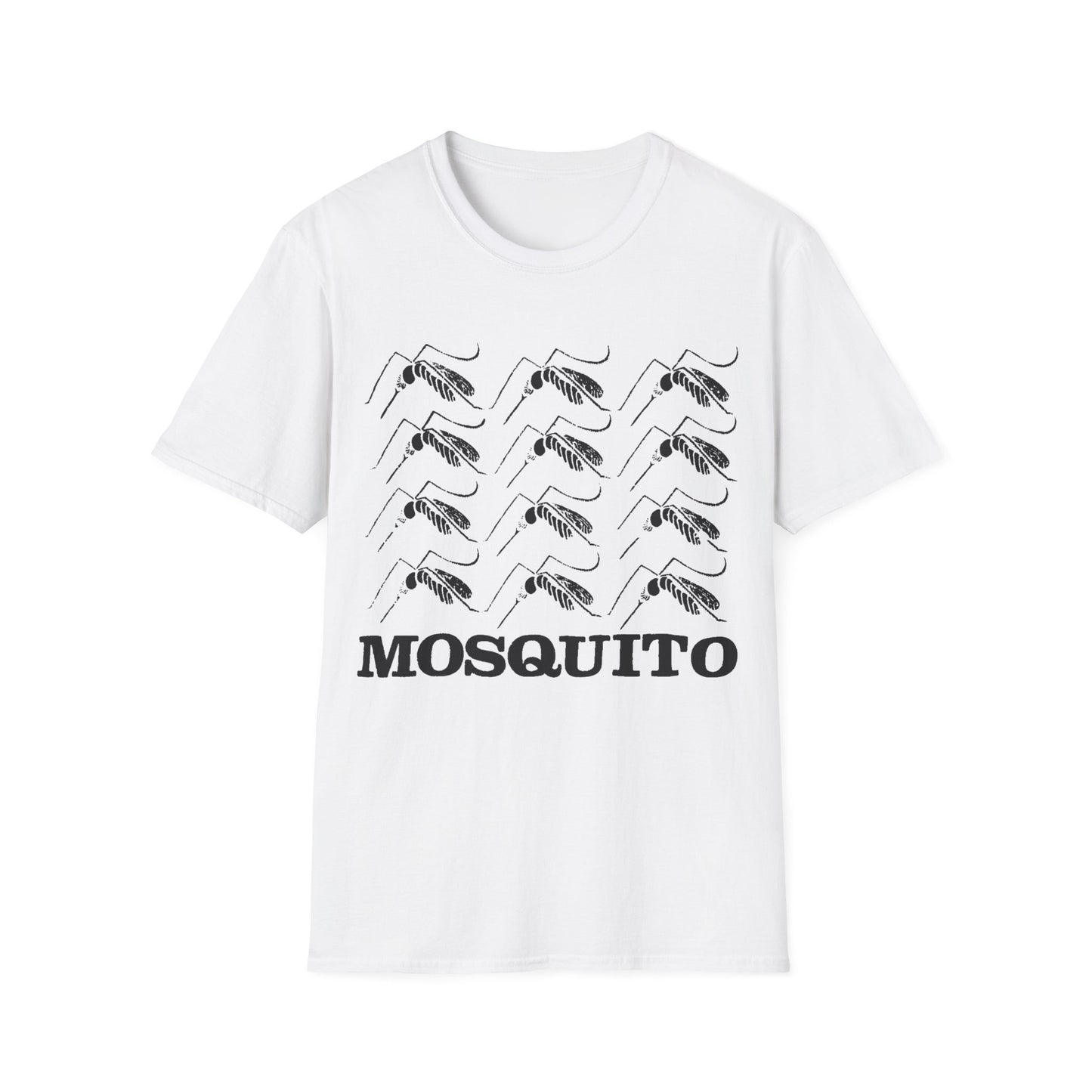 mosquito reproduction black design tshirt