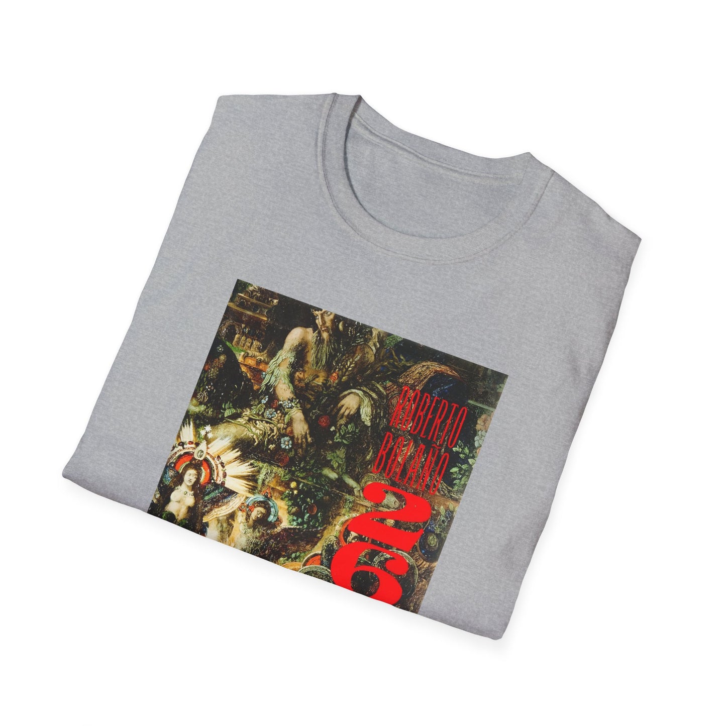 roberto bolano 2666 book cover tshirt