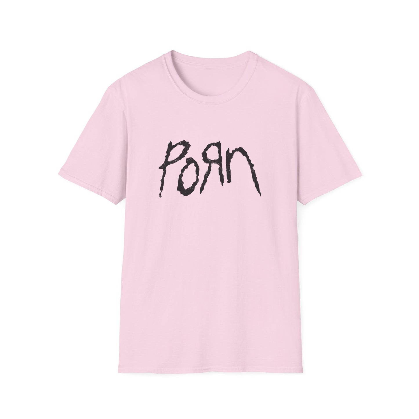porn in the korn font tshirt 2