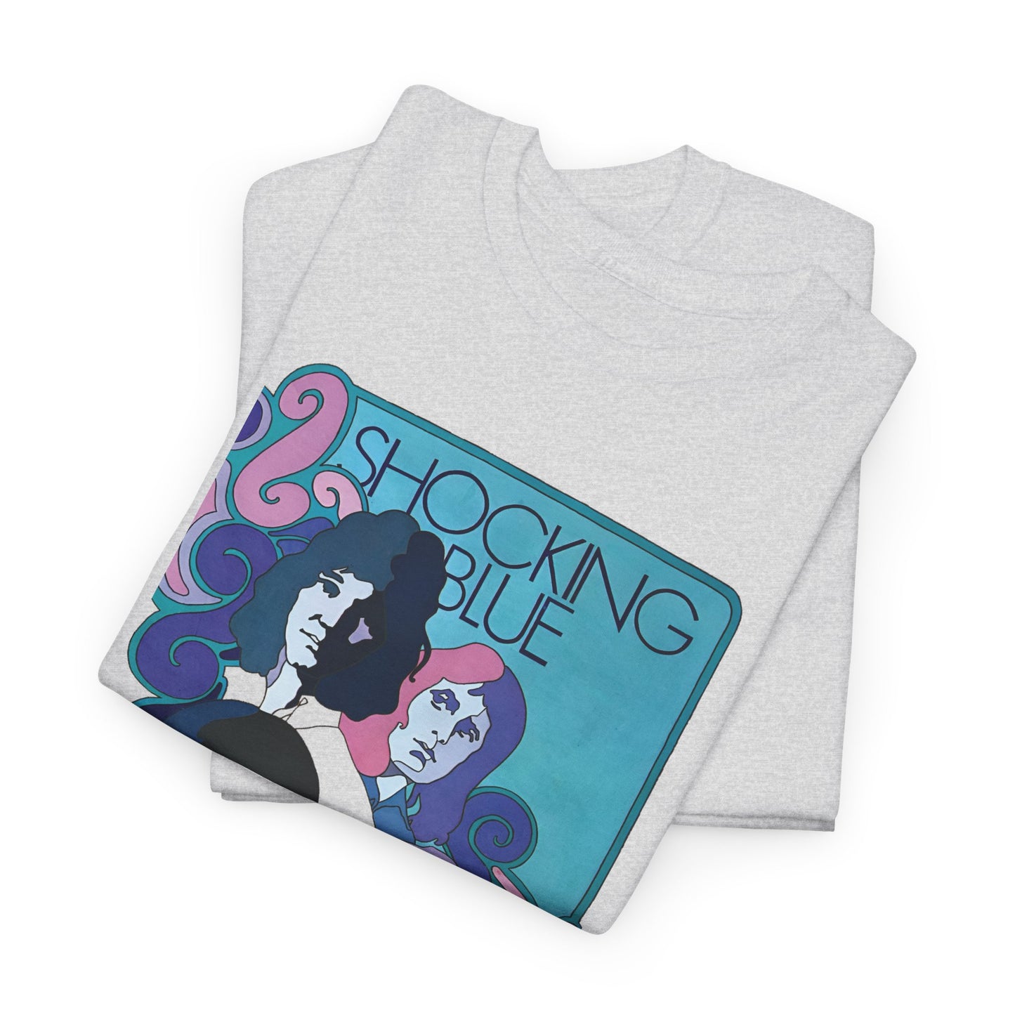1960s dutch band shocking blue poster tshirt