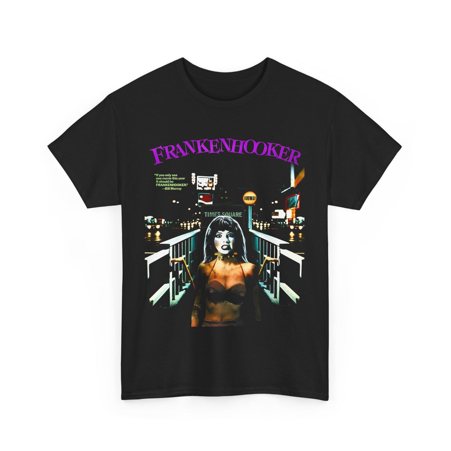 1990 frankenhooker movie poster tshirt