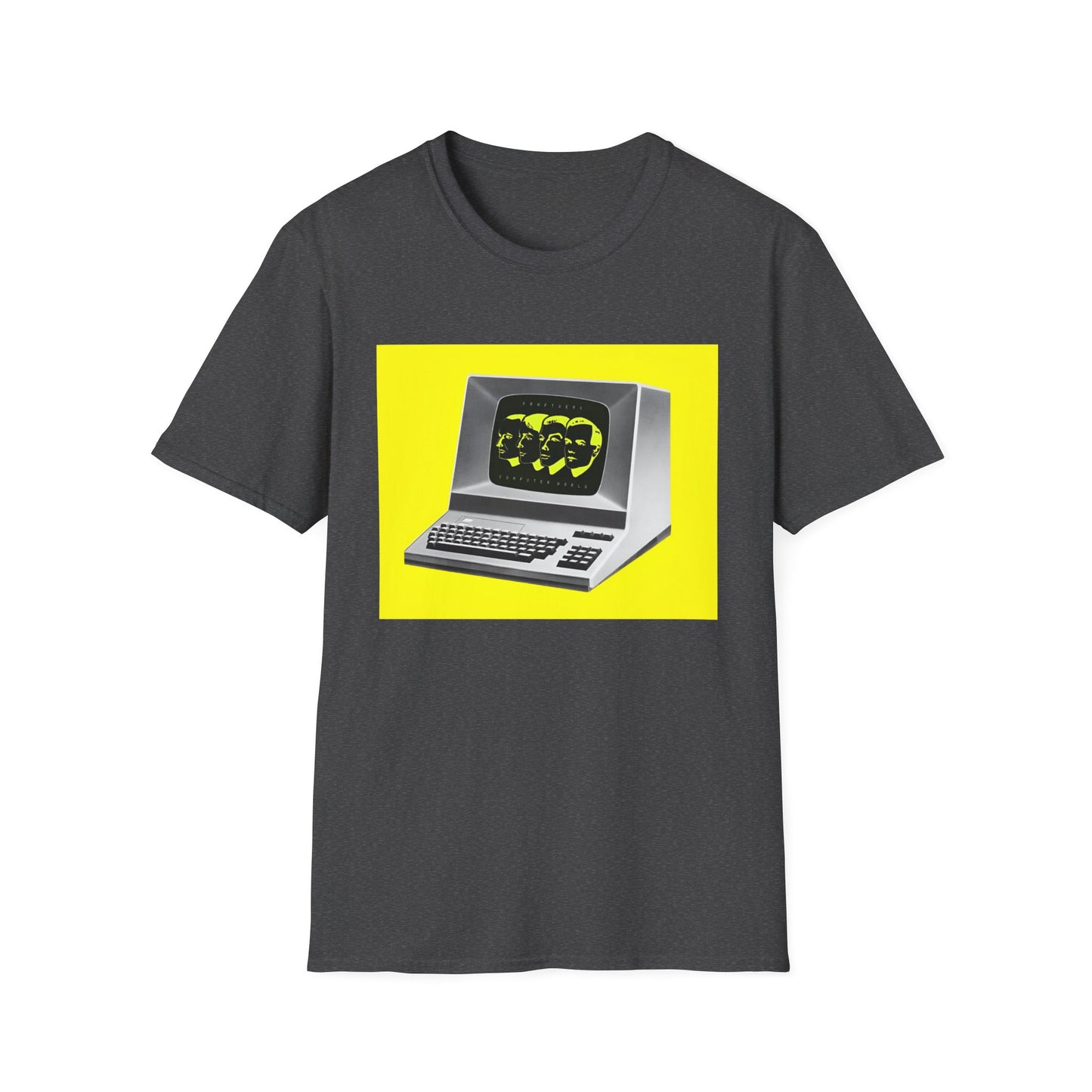 kraftwerk 1981 computer world album original colour tshirt