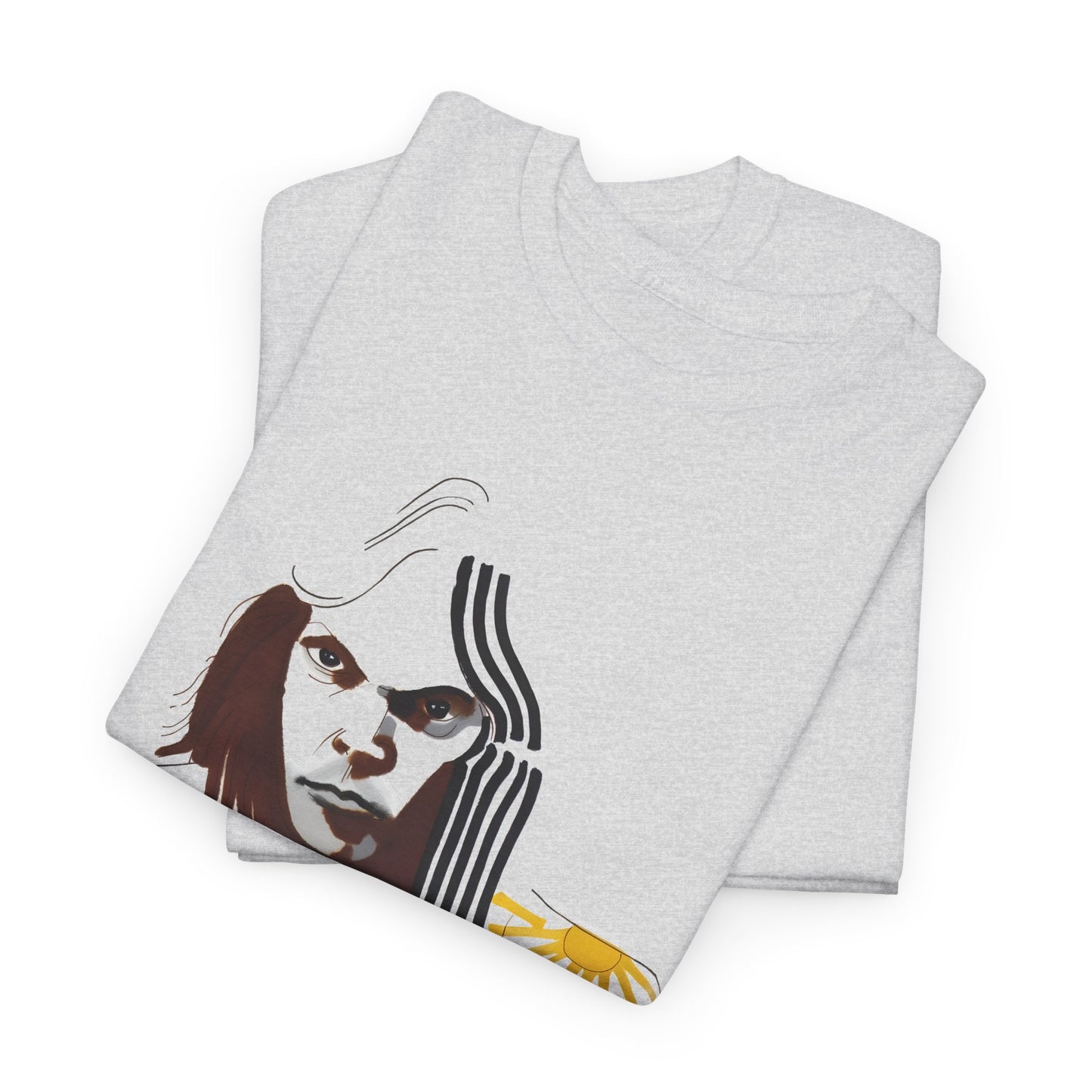 neil young portrait by joni mitchell reproduction tshirt